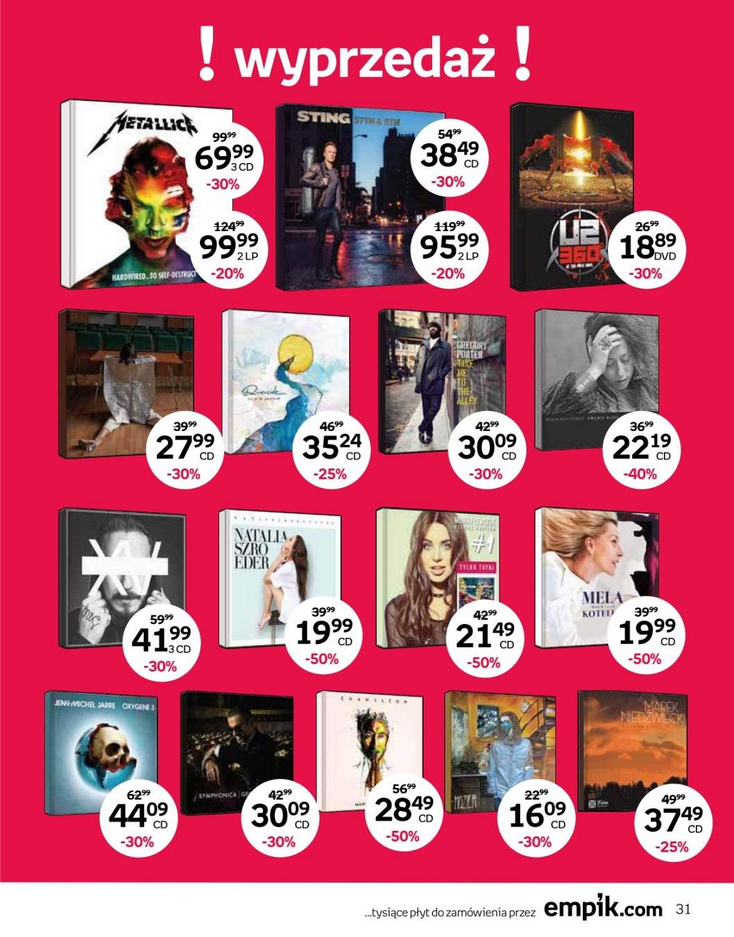 Gazetka promocyjna empik str. 31