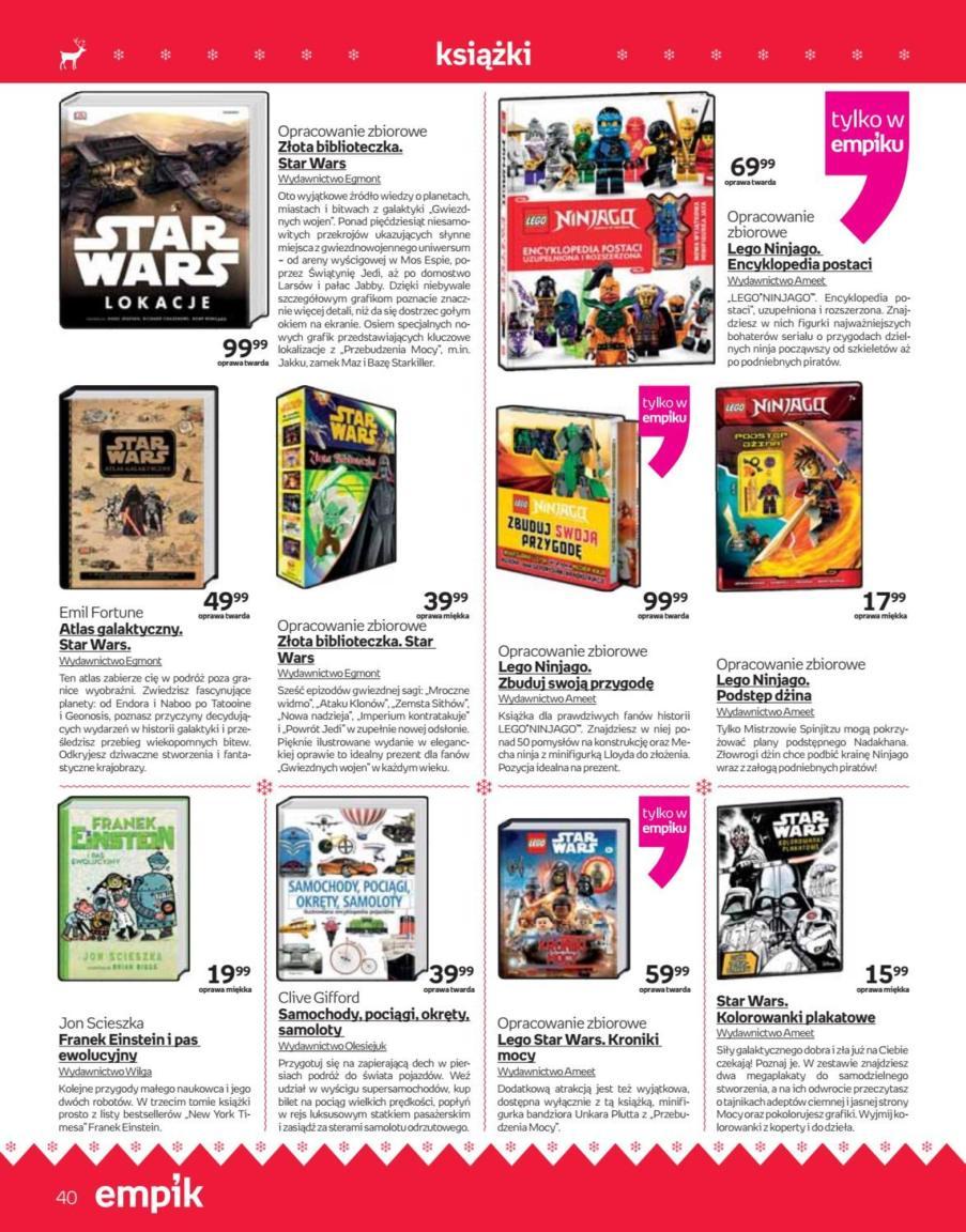 Gazetka promocyjna empik str. 40