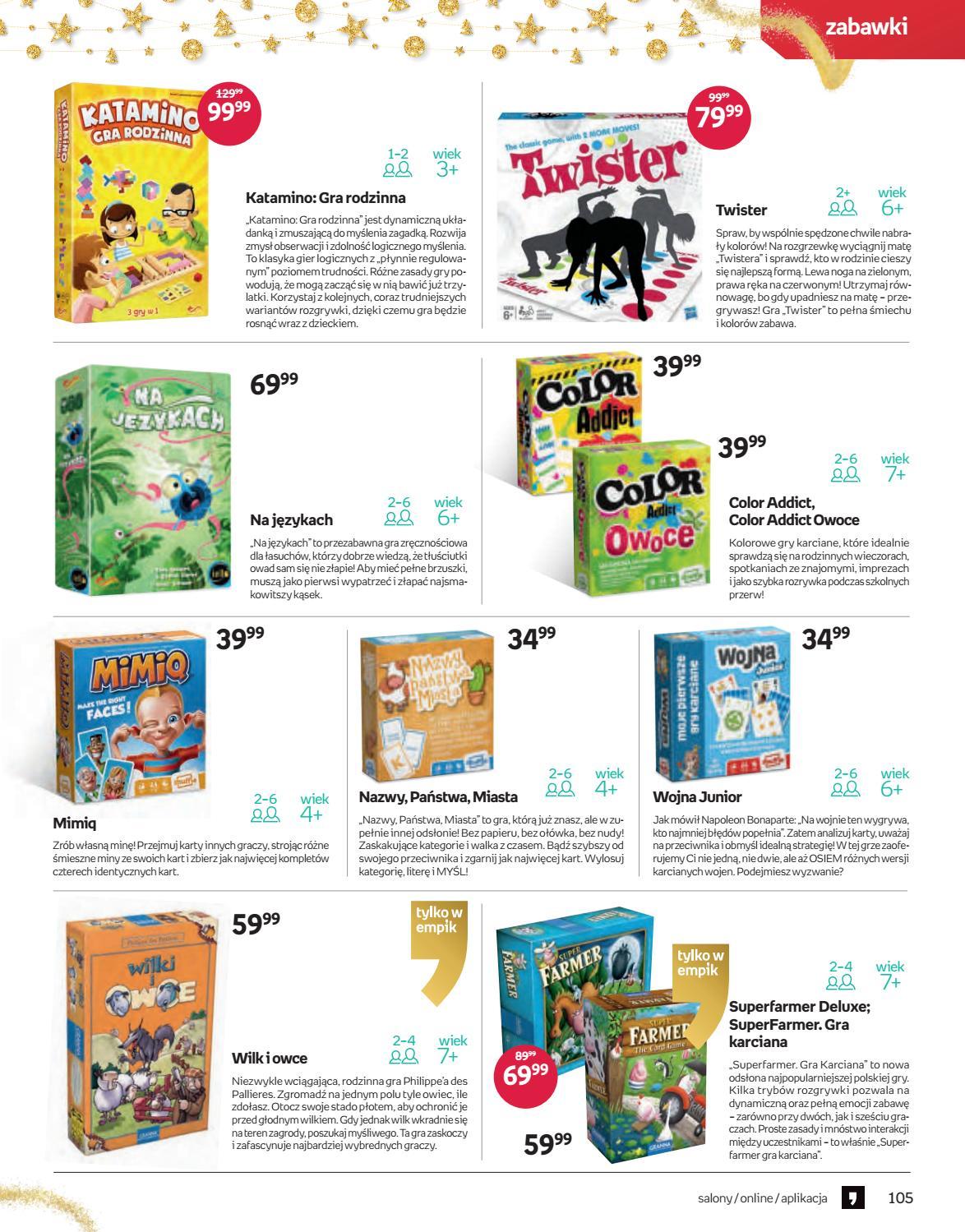 Gazetka promocyjna empik str. 105