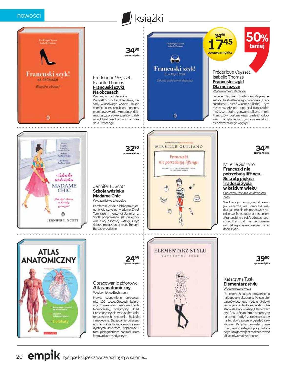 Gazetka promocyjna empik str. 20