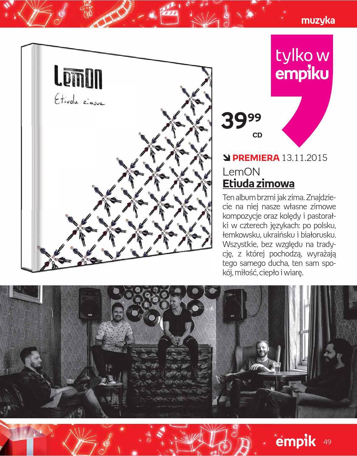 Gazetka promocyjna empik str. 49