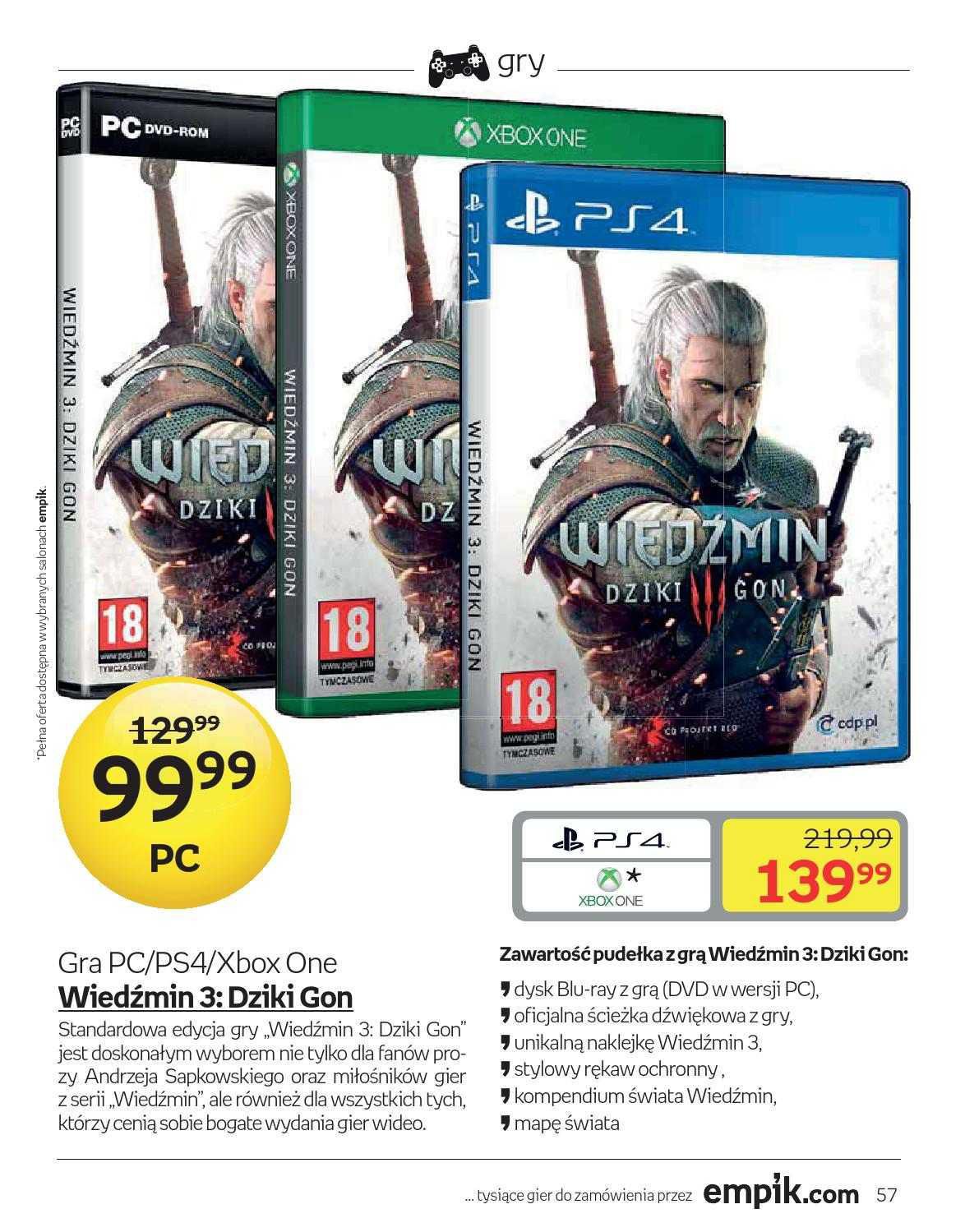 Gazetka promocyjna empik str. 57