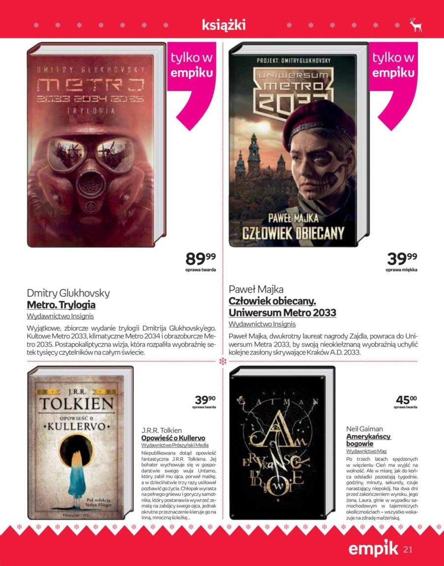 Gazetka promocyjna empik str. 21