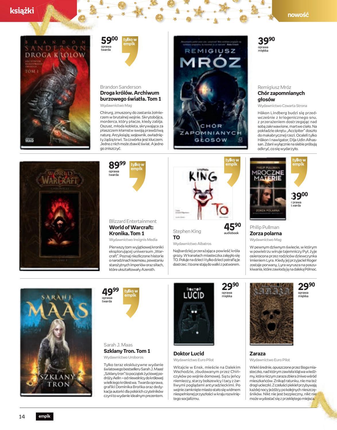 Gazetka promocyjna empik str. 14