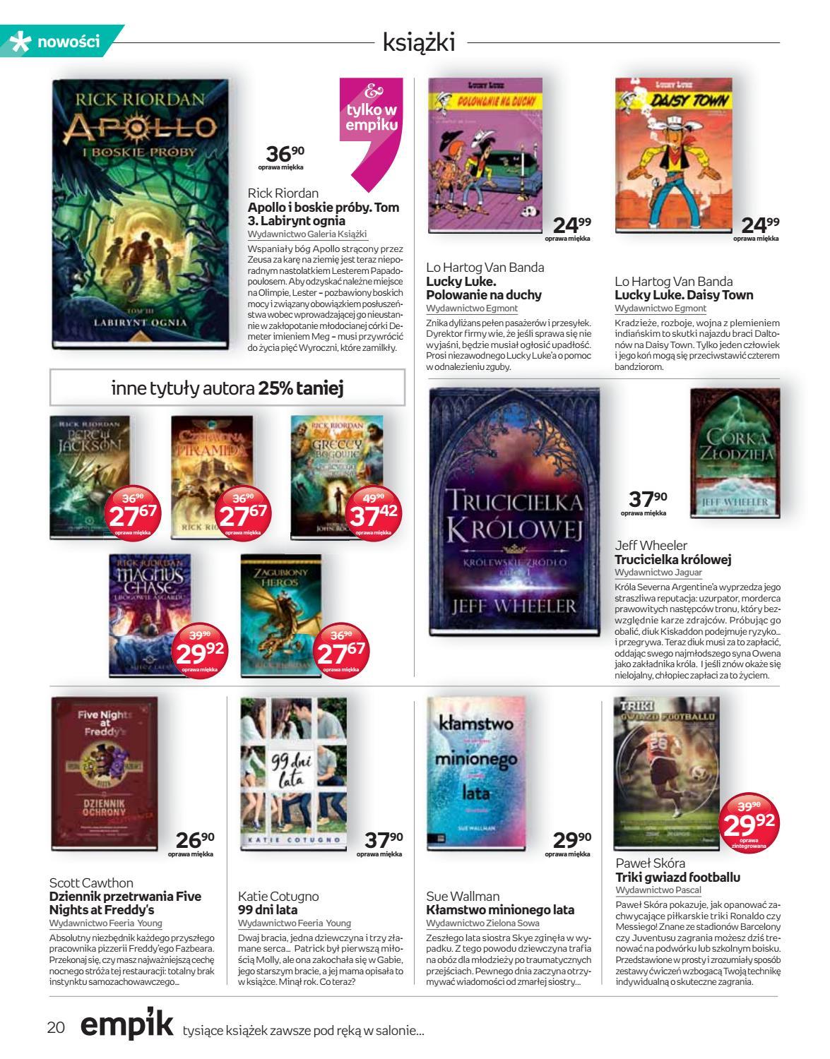 Gazetka promocyjna empik str. 20