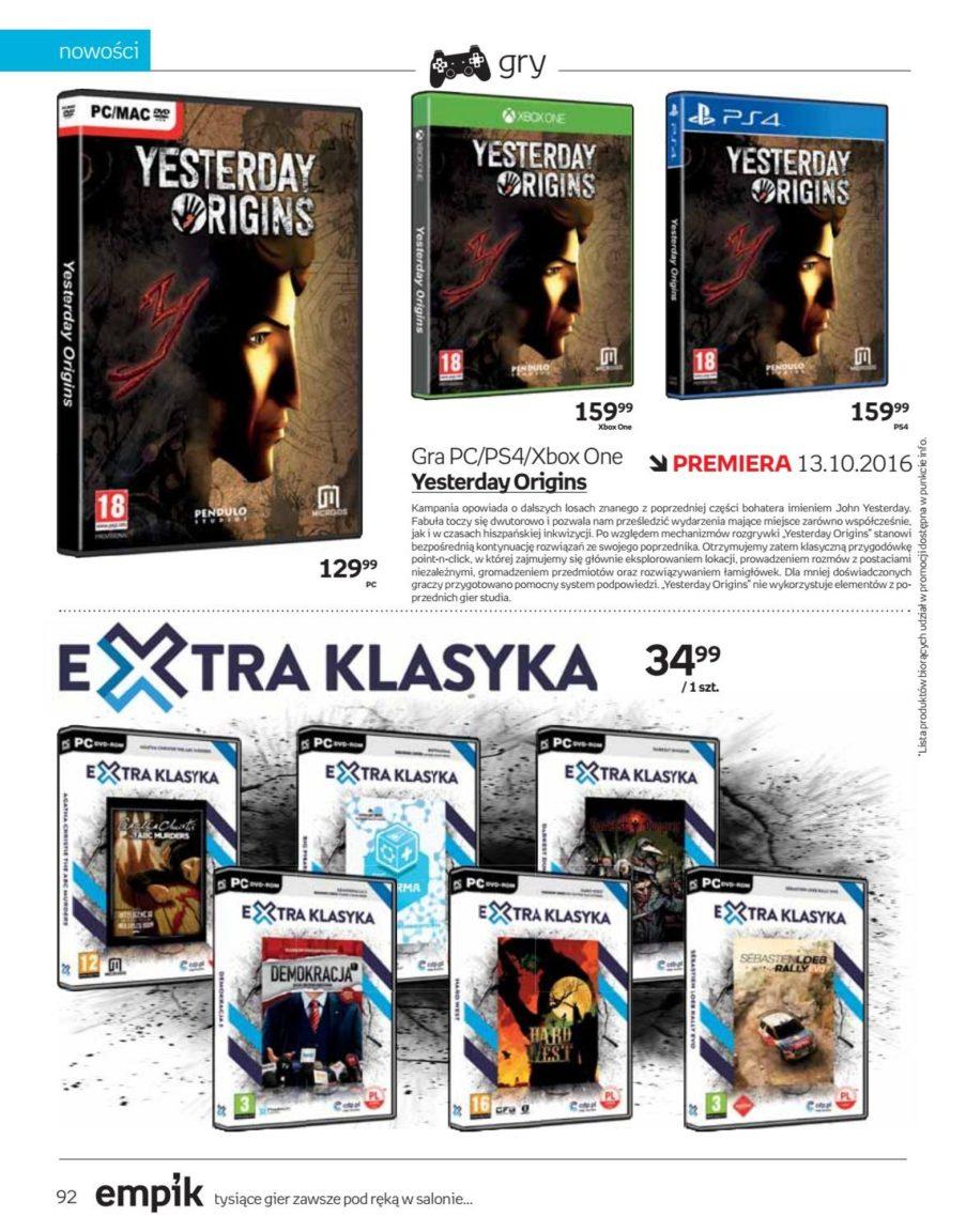 Gazetka promocyjna empik str. 92