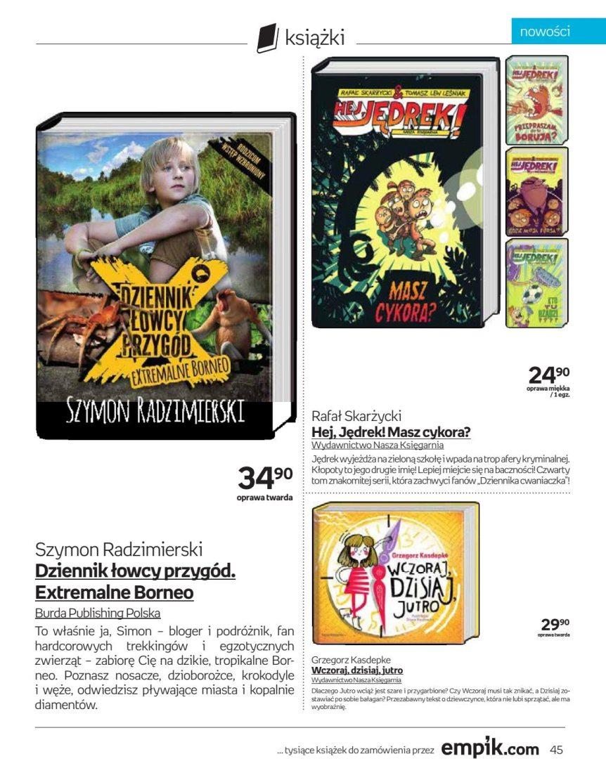 Gazetka promocyjna empik str. 45