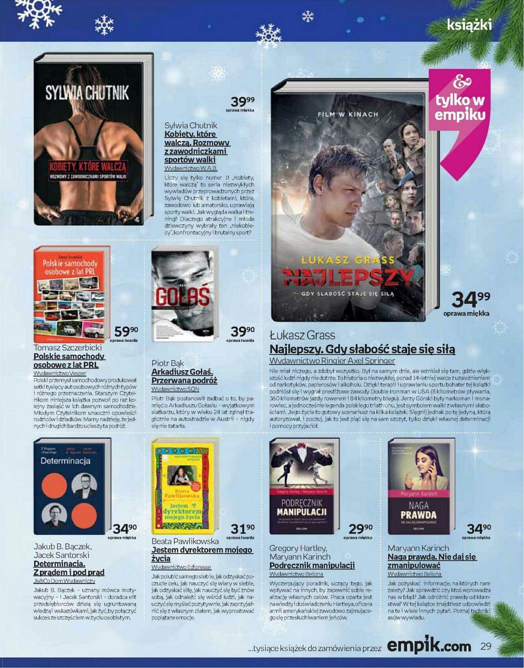 Gazetka promocyjna empik str. 29