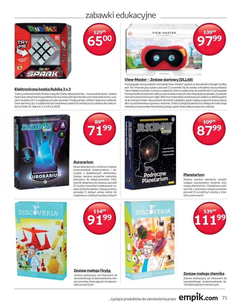 Gazetka promocyjna empik str. 71