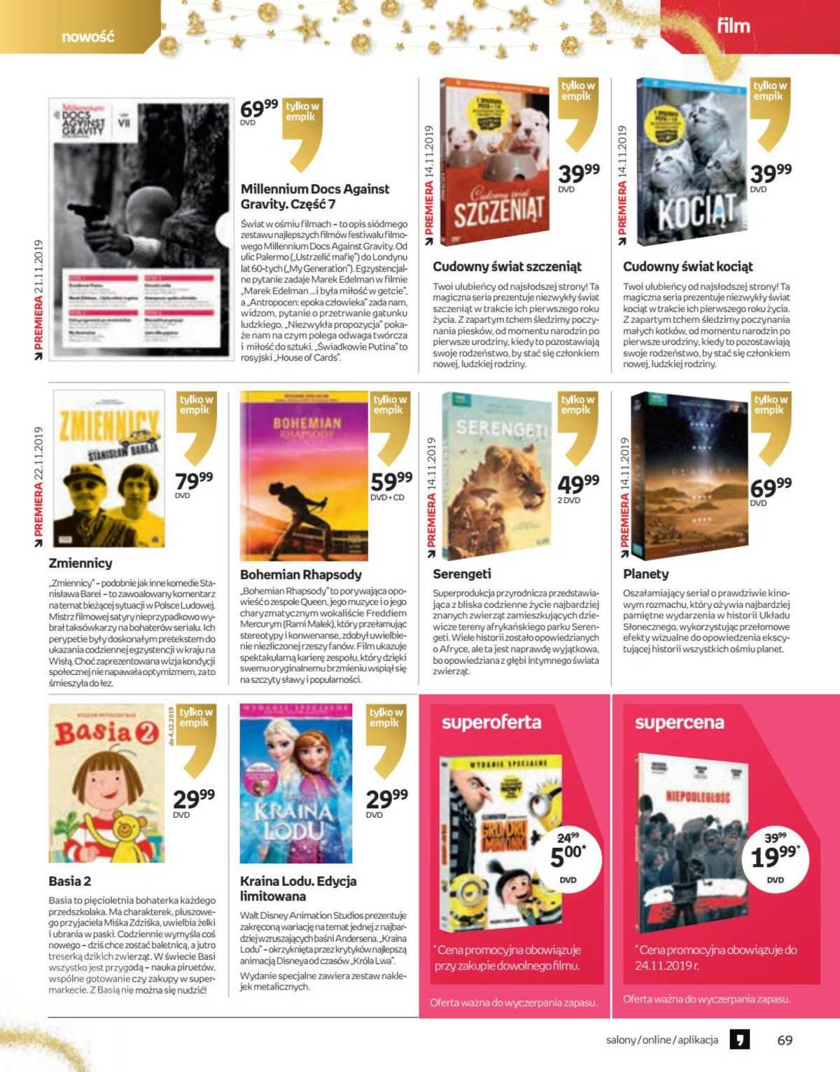 Gazetka promocyjna empik str. 69