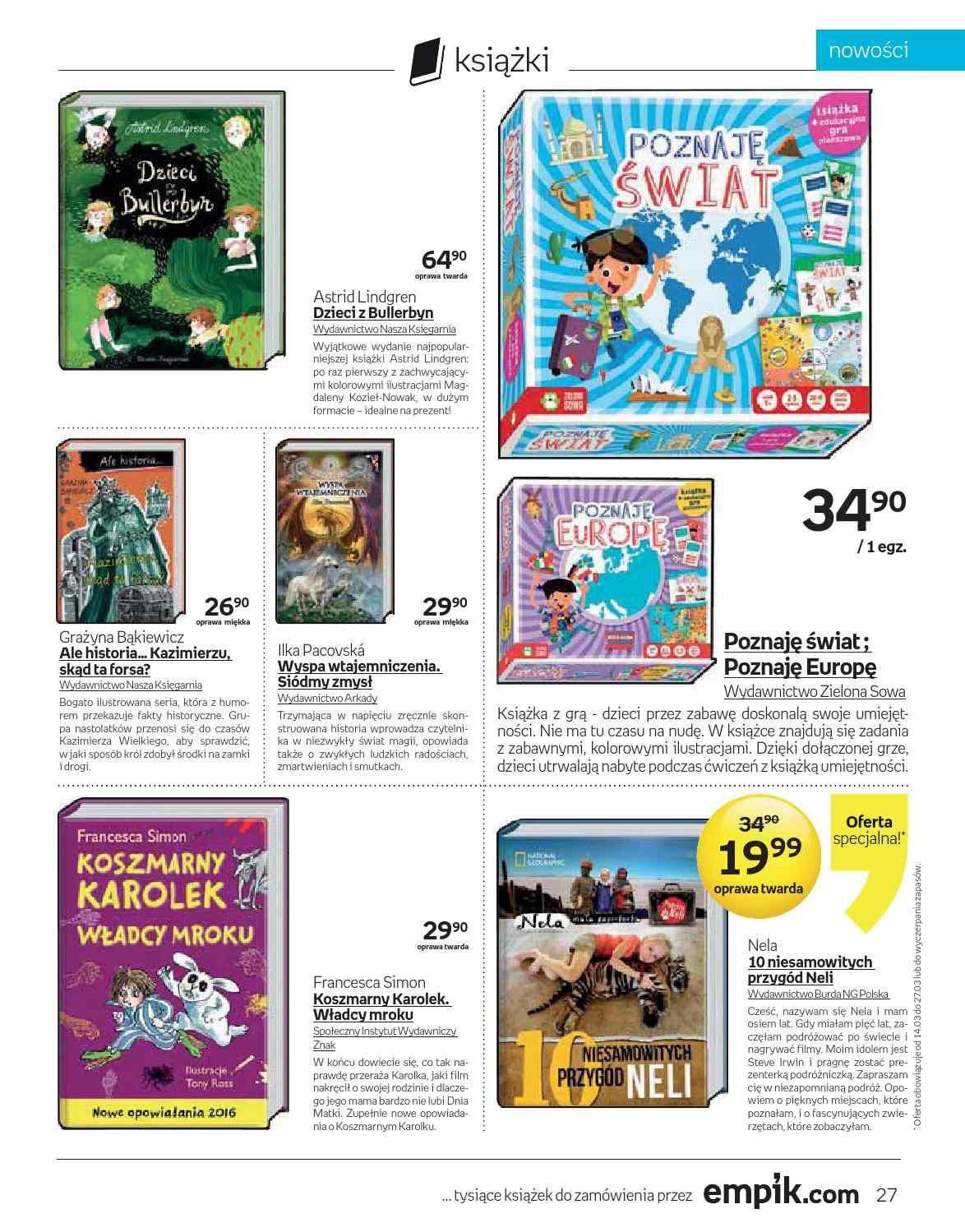 Gazetka promocyjna empik str. 27