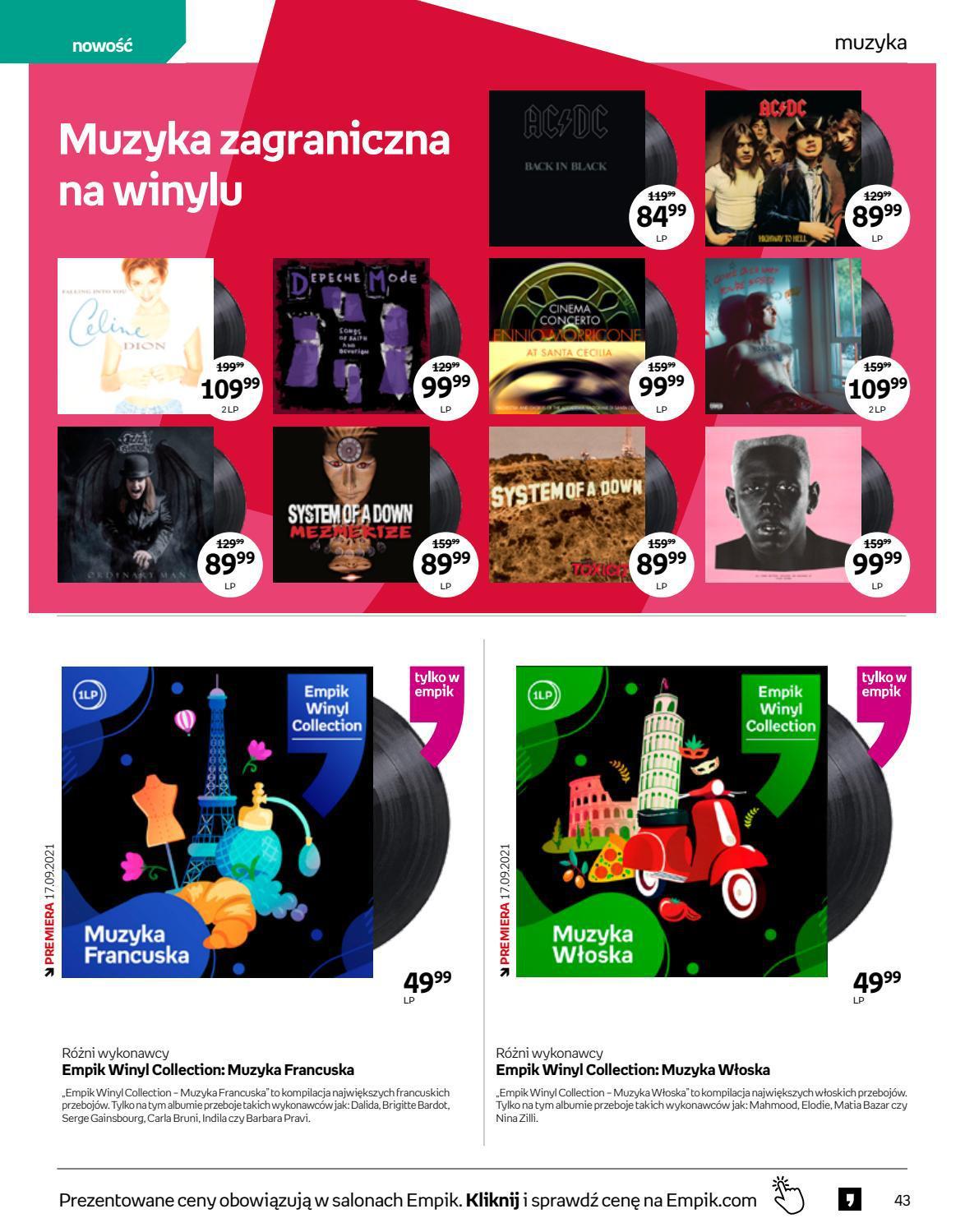 Gazetka promocyjna empik str. 43