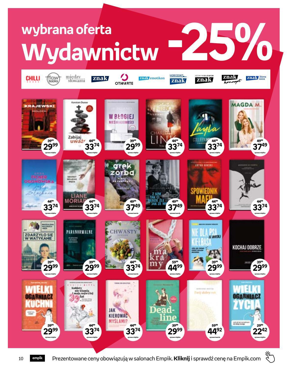 Gazetka promocyjna empik str. 10