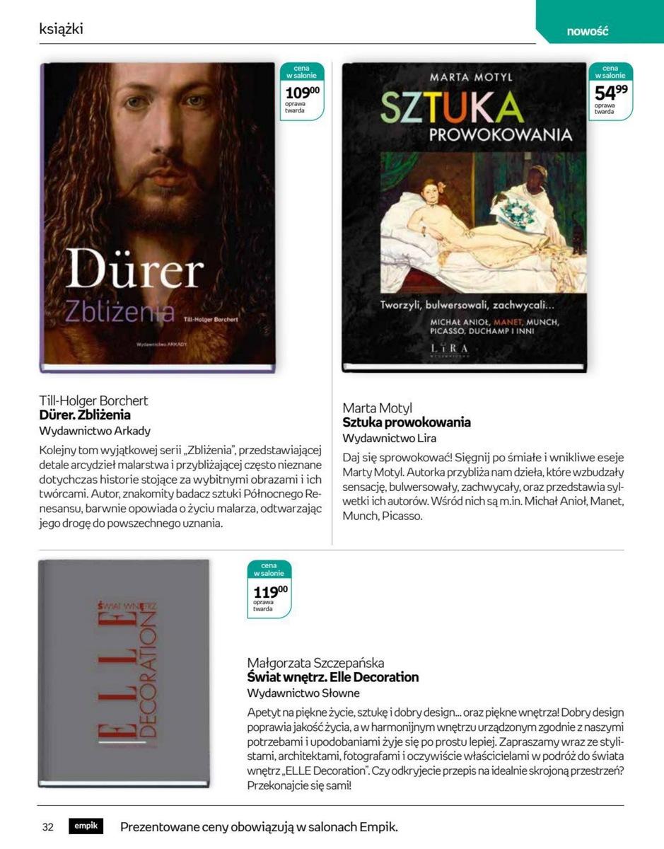 Gazetka promocyjna empik str. 32