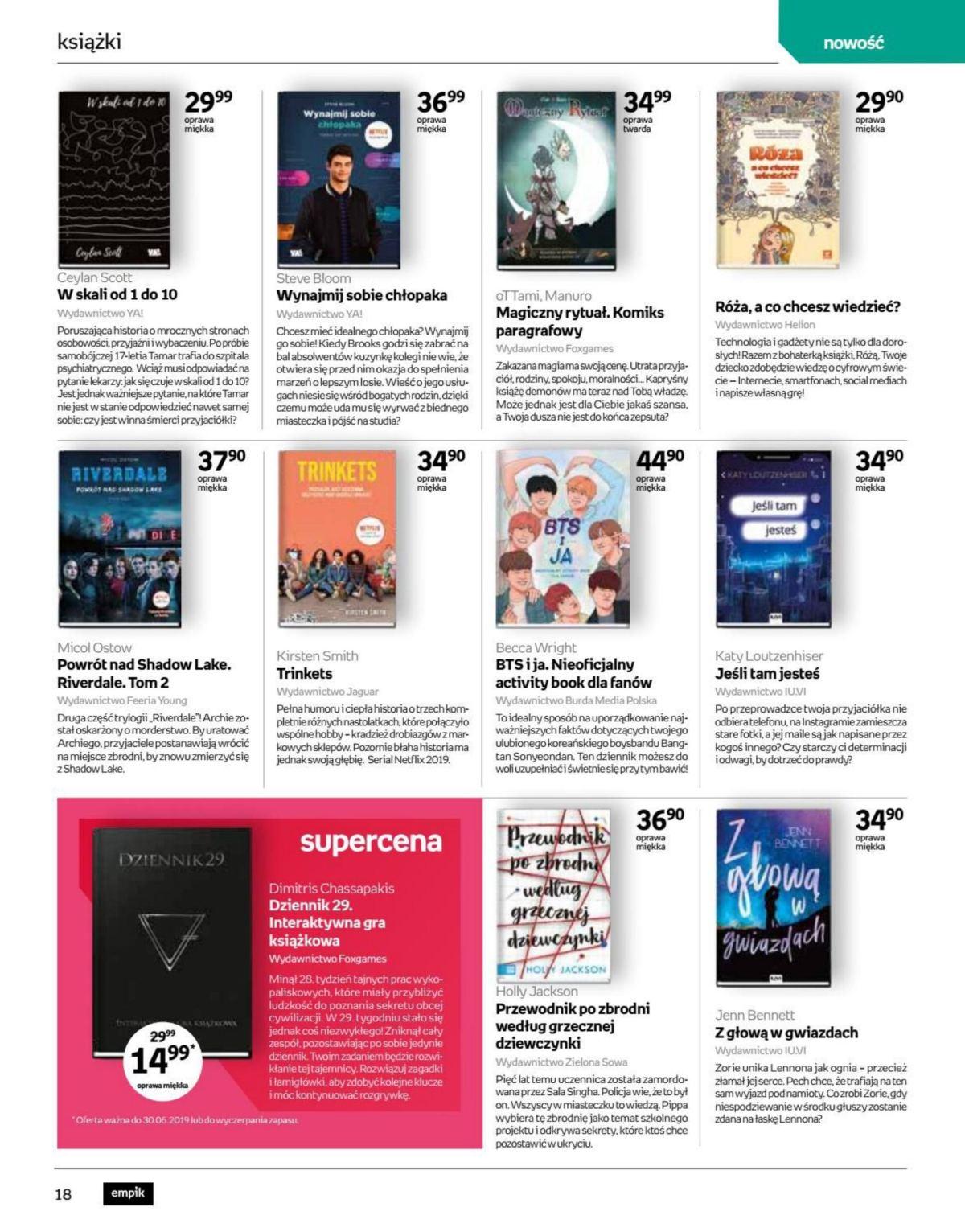 Gazetka promocyjna empik str. 18