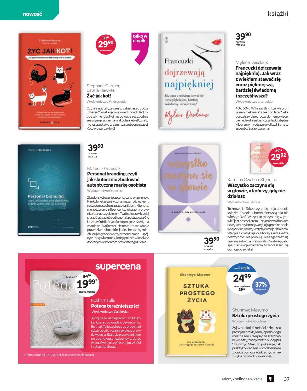 Gazetka promocyjna empik str. 37