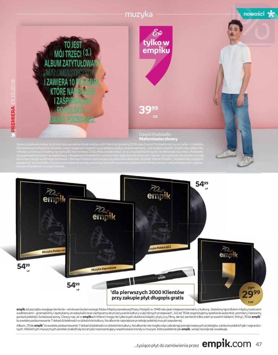 Gazetka promocyjna empik str. 47