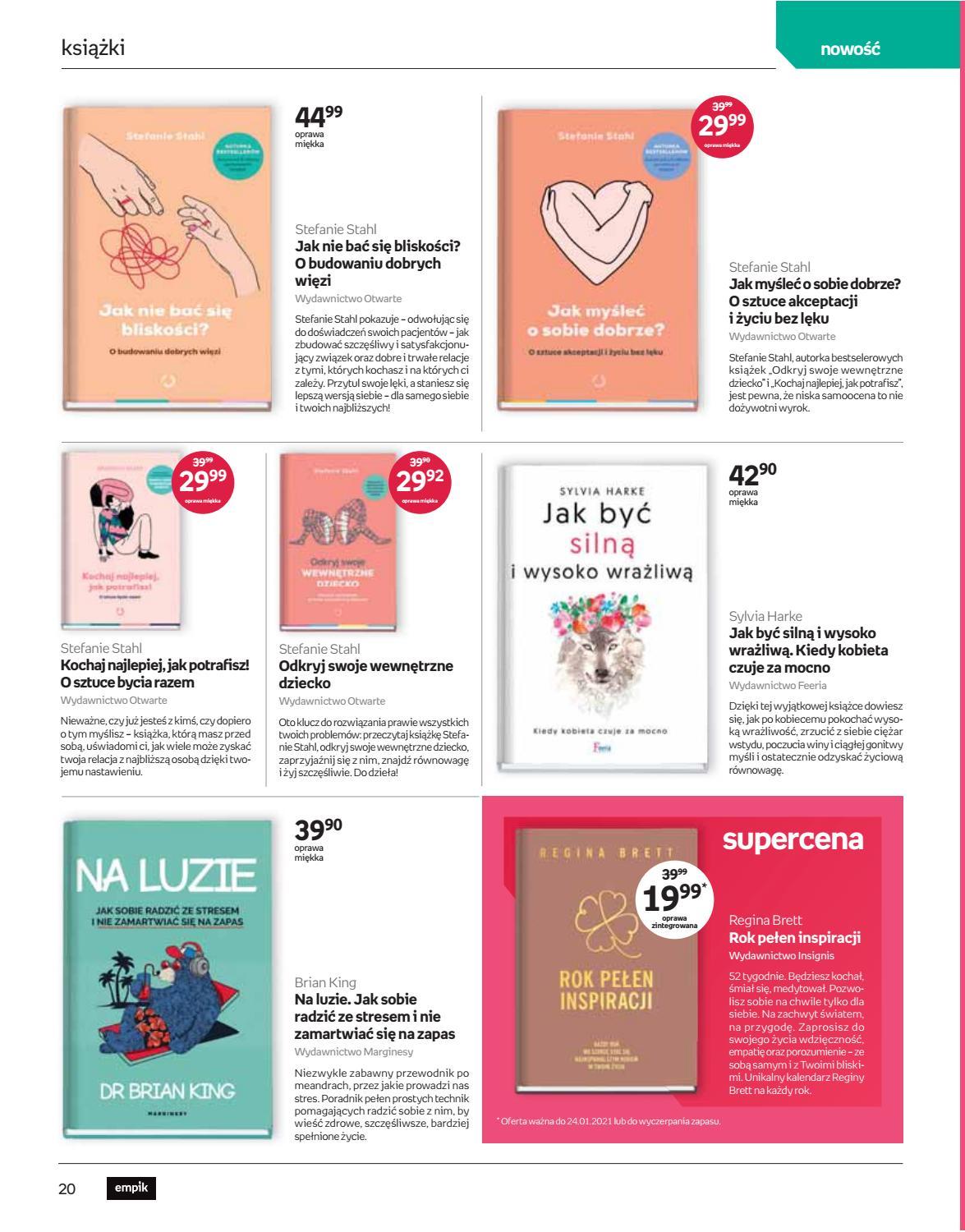 Gazetka promocyjna empik str. 20