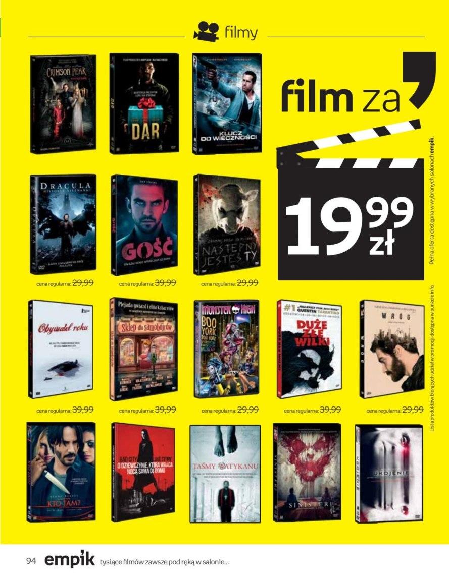 Gazetka promocyjna empik str. 94