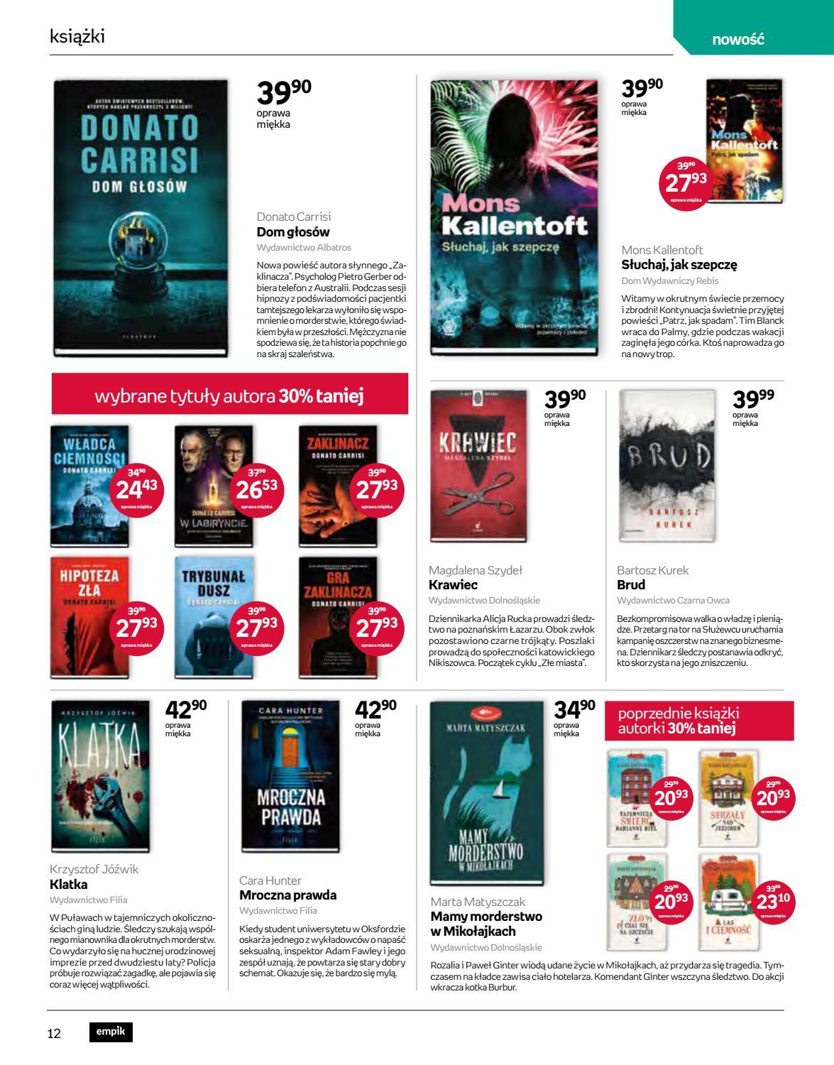 Gazetka promocyjna empik str. 12