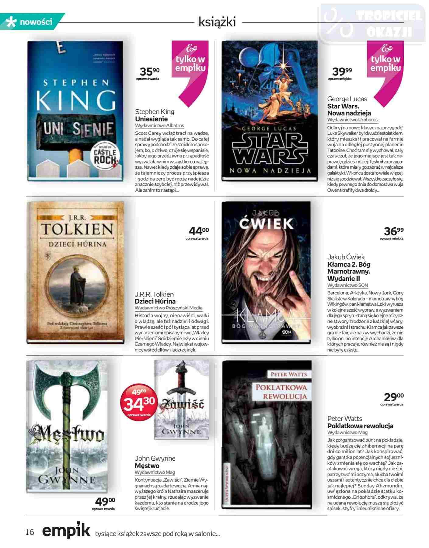 Gazetka promocyjna empik str. 16