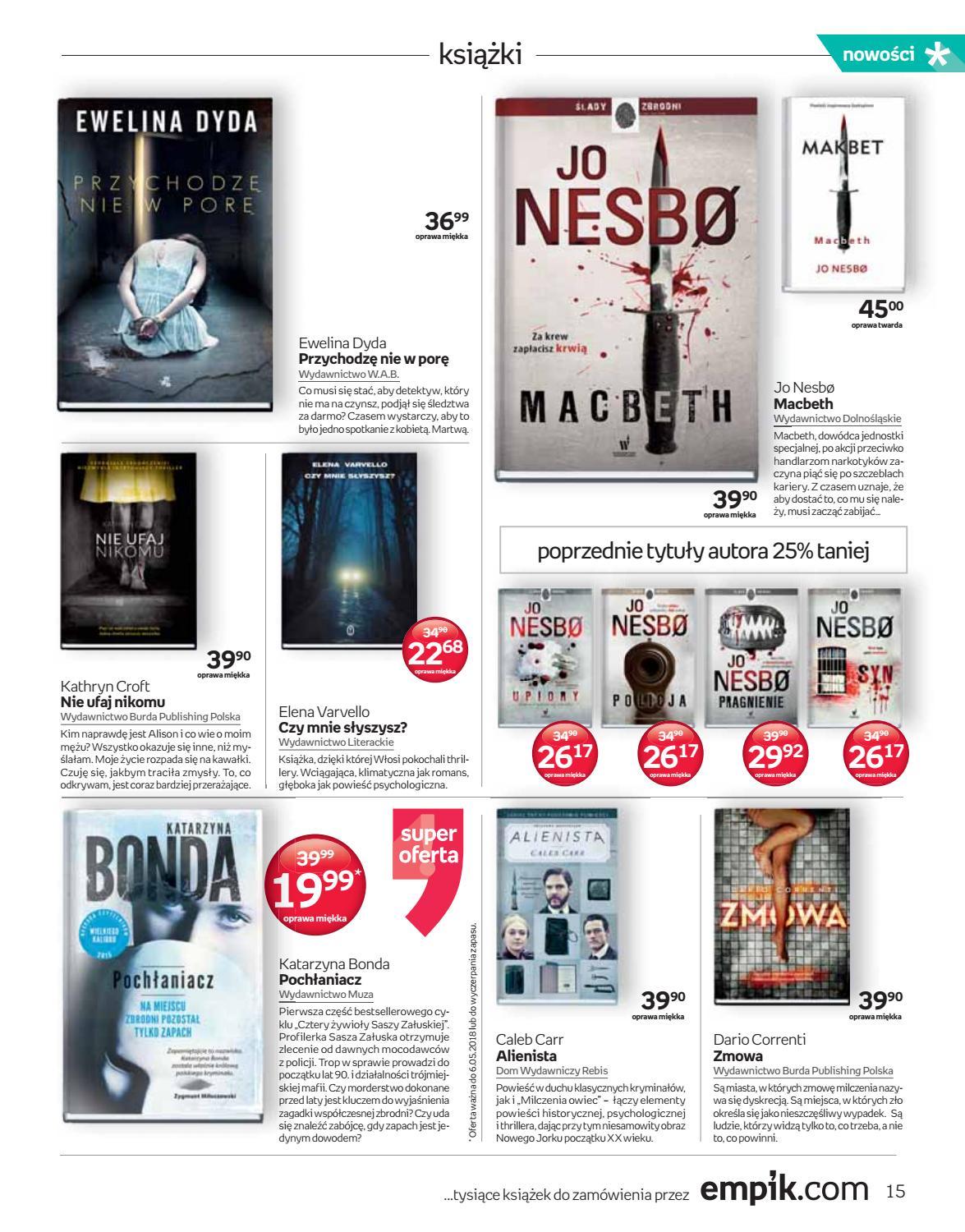Gazetka promocyjna empik str. 15
