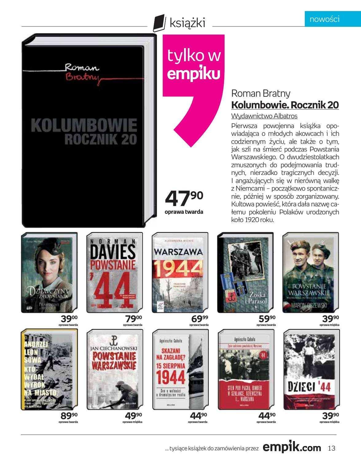 Gazetka promocyjna empik str. 13