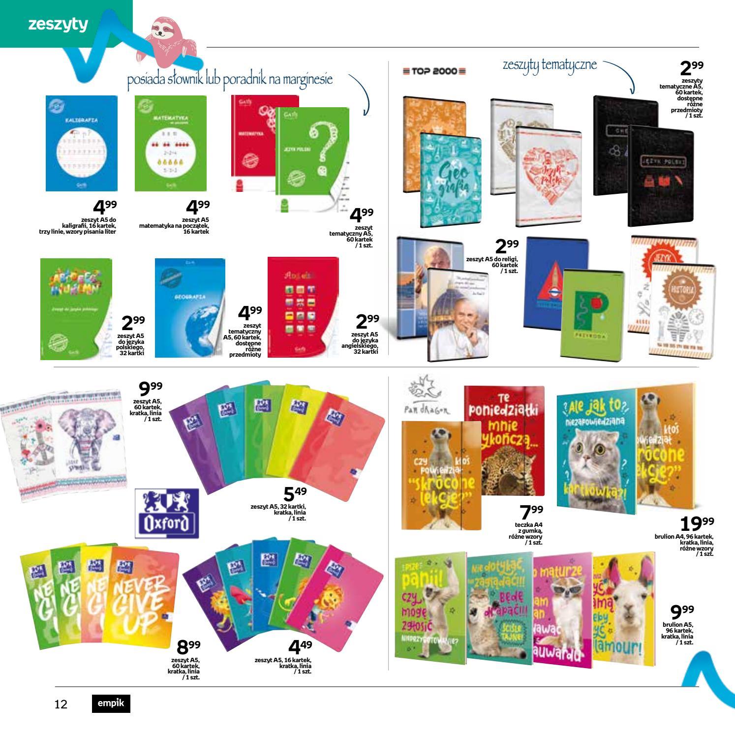 Gazetka promocyjna empik str. 12