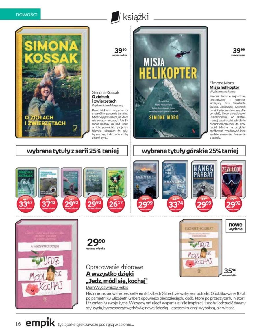 Gazetka promocyjna empik str. 16