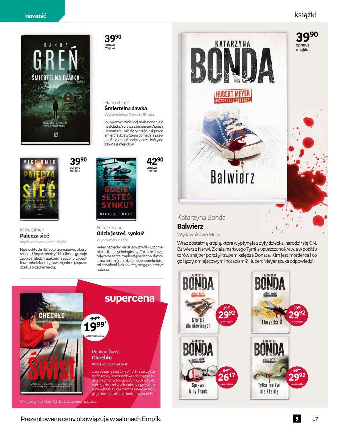 Gazetka promocyjna empik str. 17