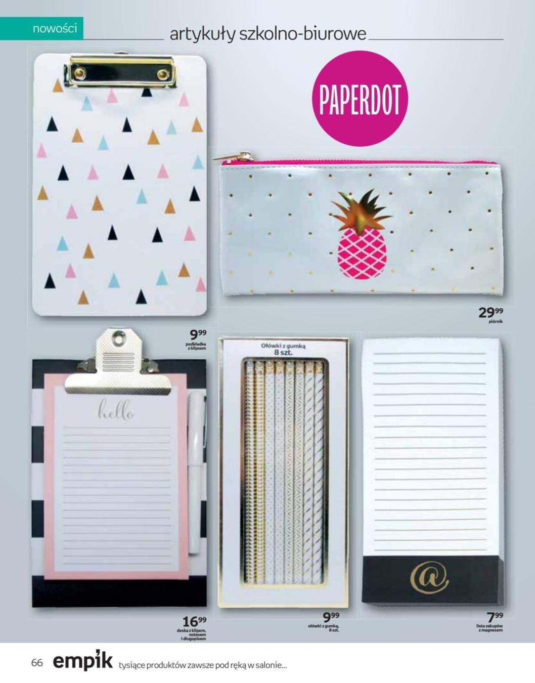 Gazetka promocyjna empik str. 66