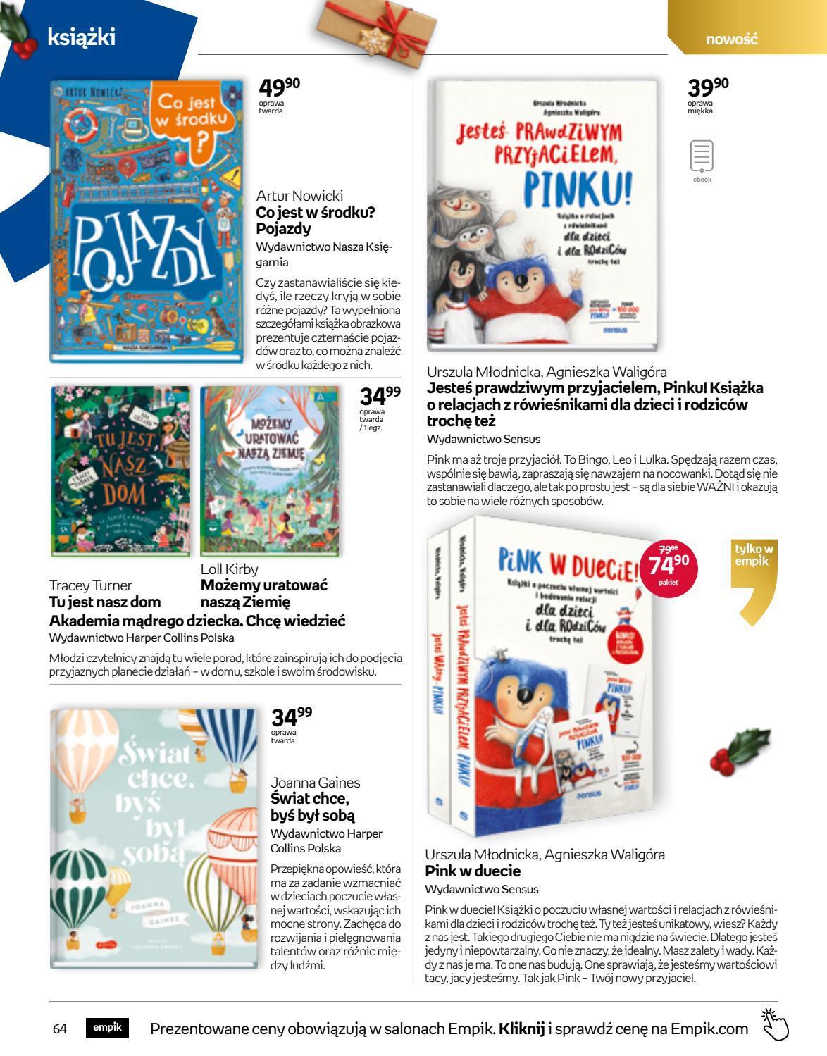 Gazetka promocyjna empik str. 64