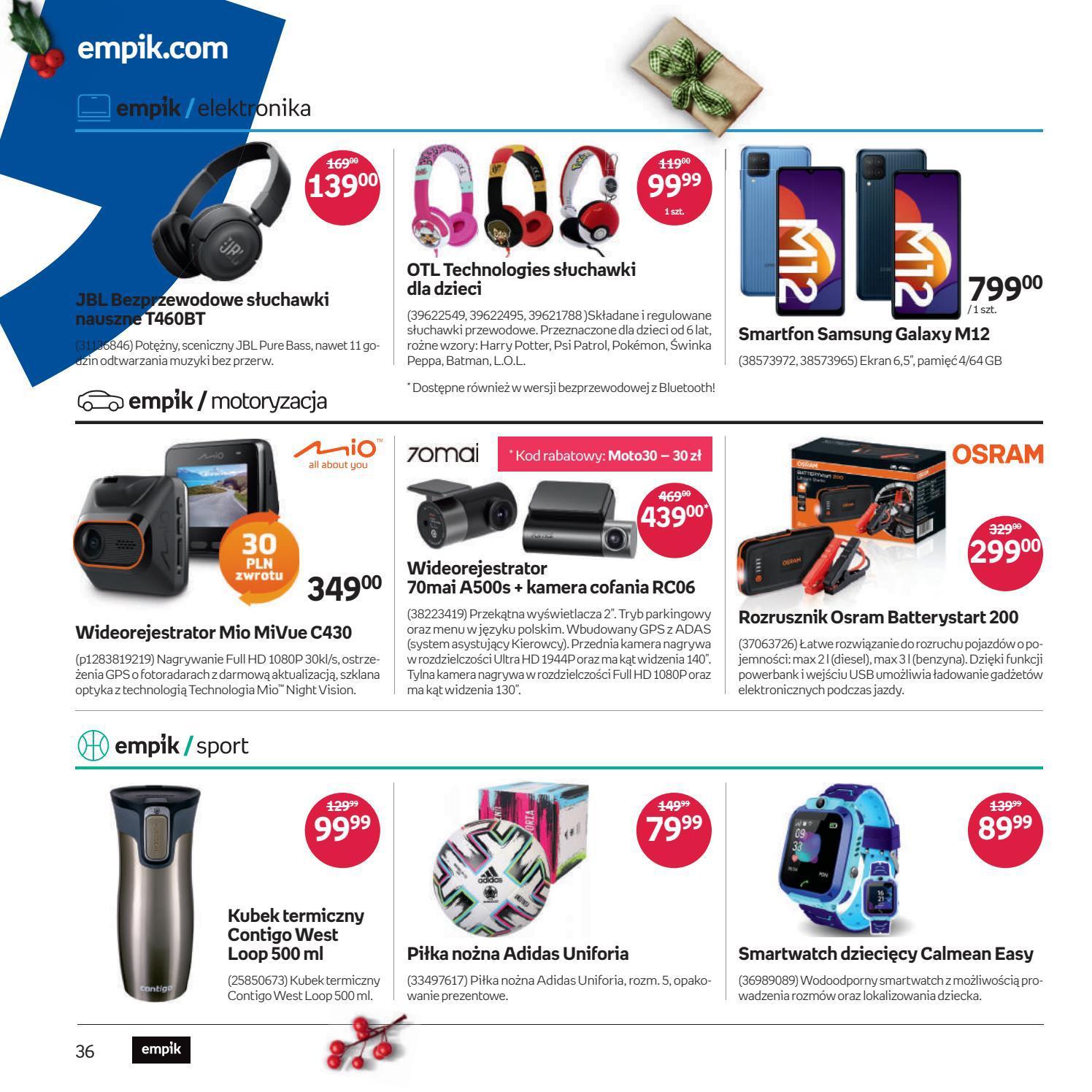 Gazetka promocyjna empik str. 36