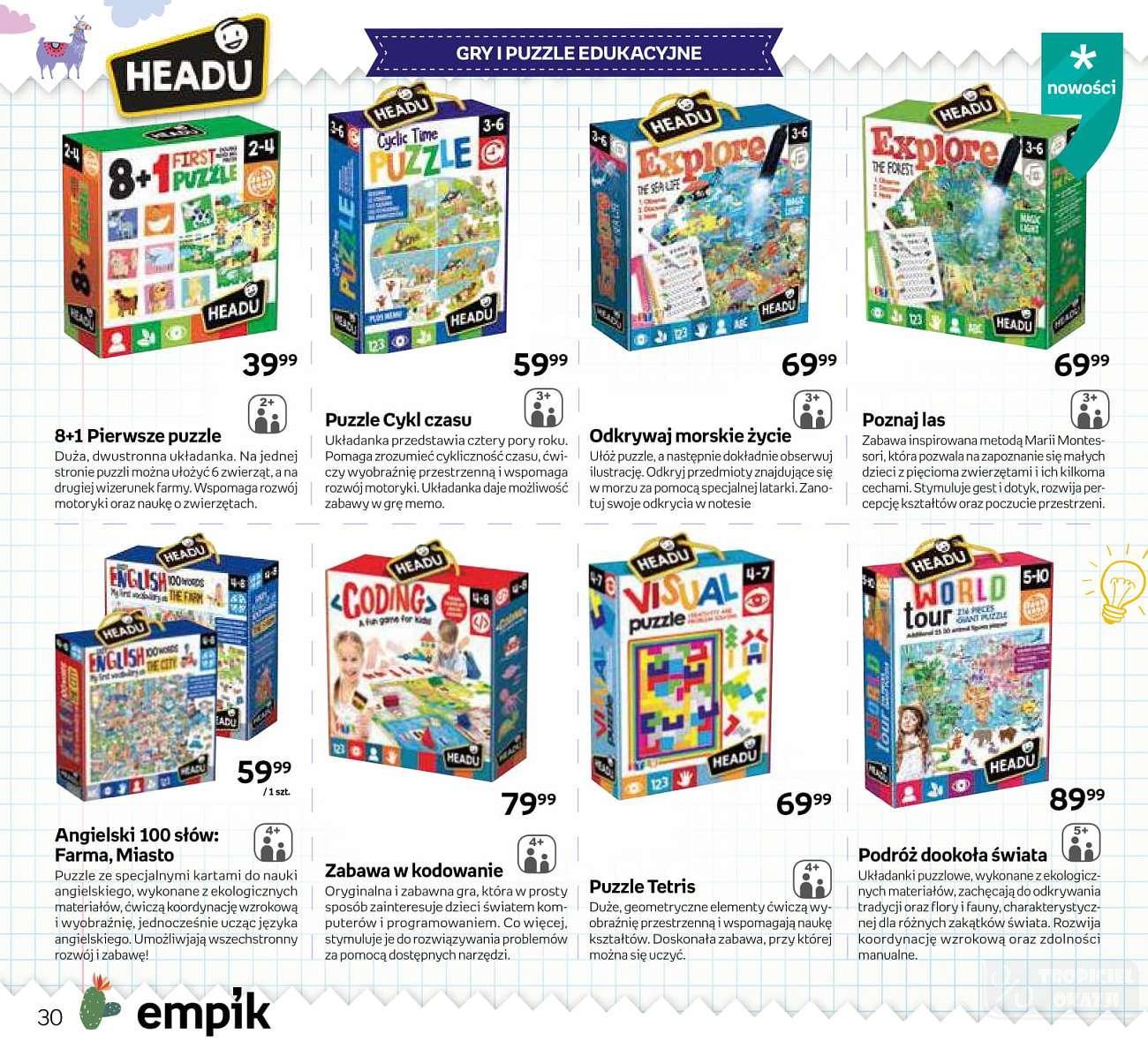 Gazetka promocyjna empik str. 30