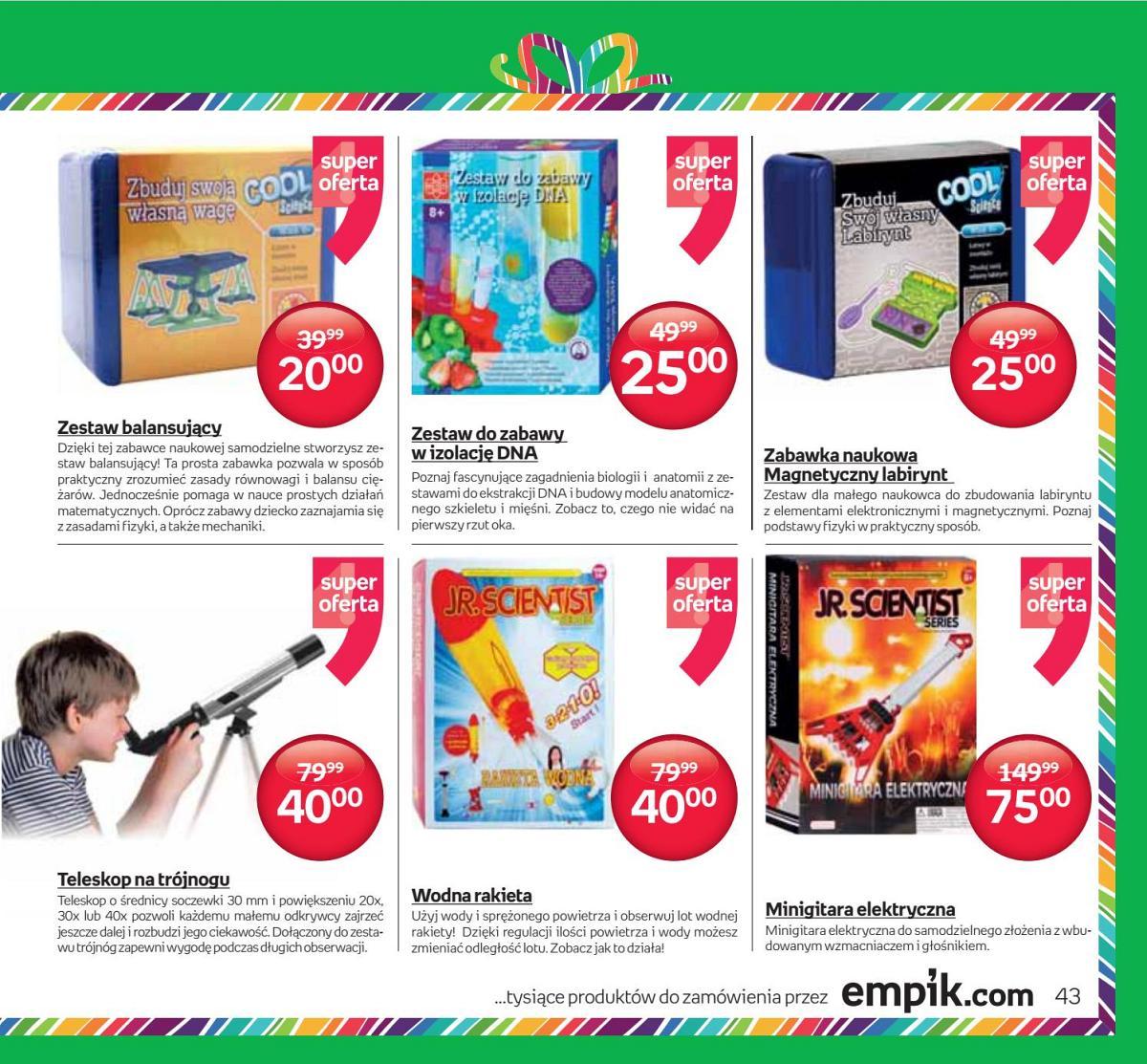 Gazetka promocyjna empik str. 43