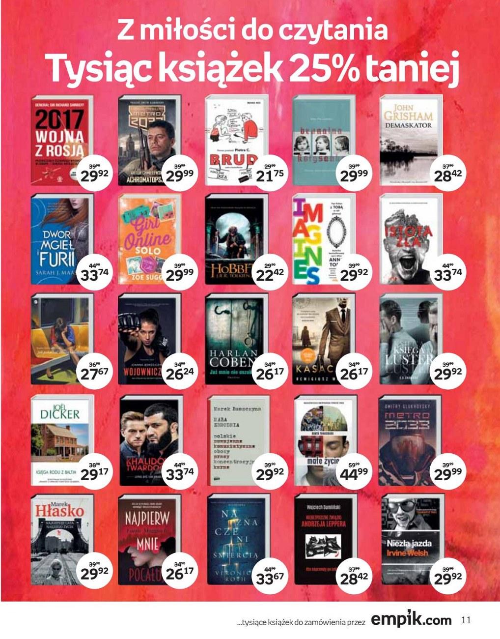 Gazetka promocyjna empik str. 11