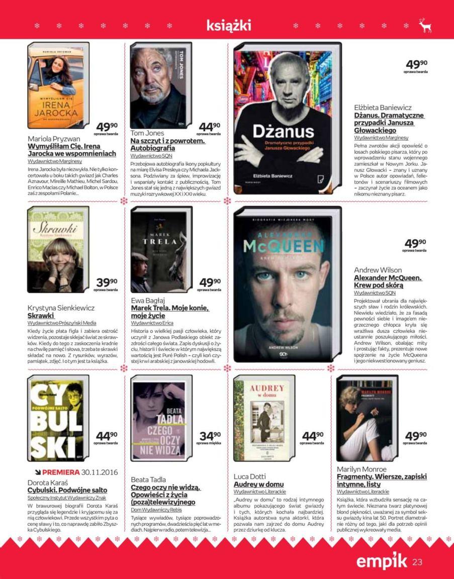 Gazetka promocyjna empik str. 23