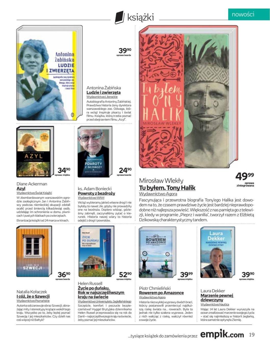 Gazetka promocyjna empik str. 19
