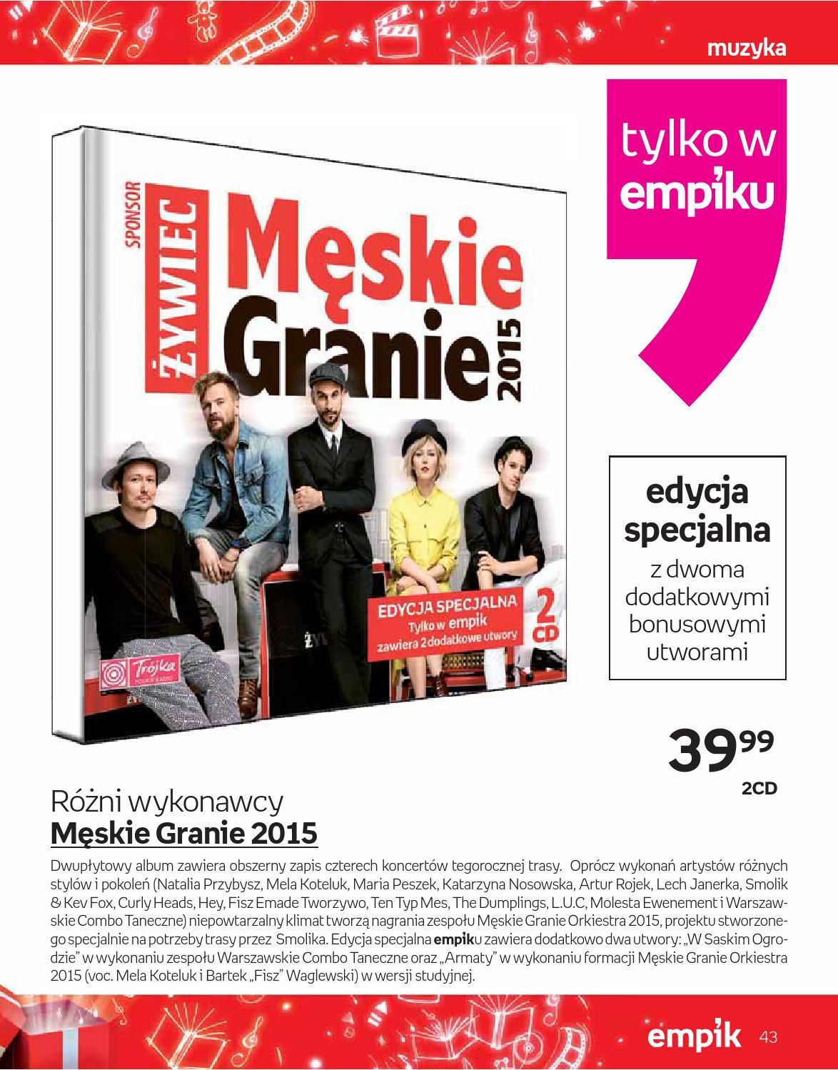 Gazetka promocyjna empik str. 43