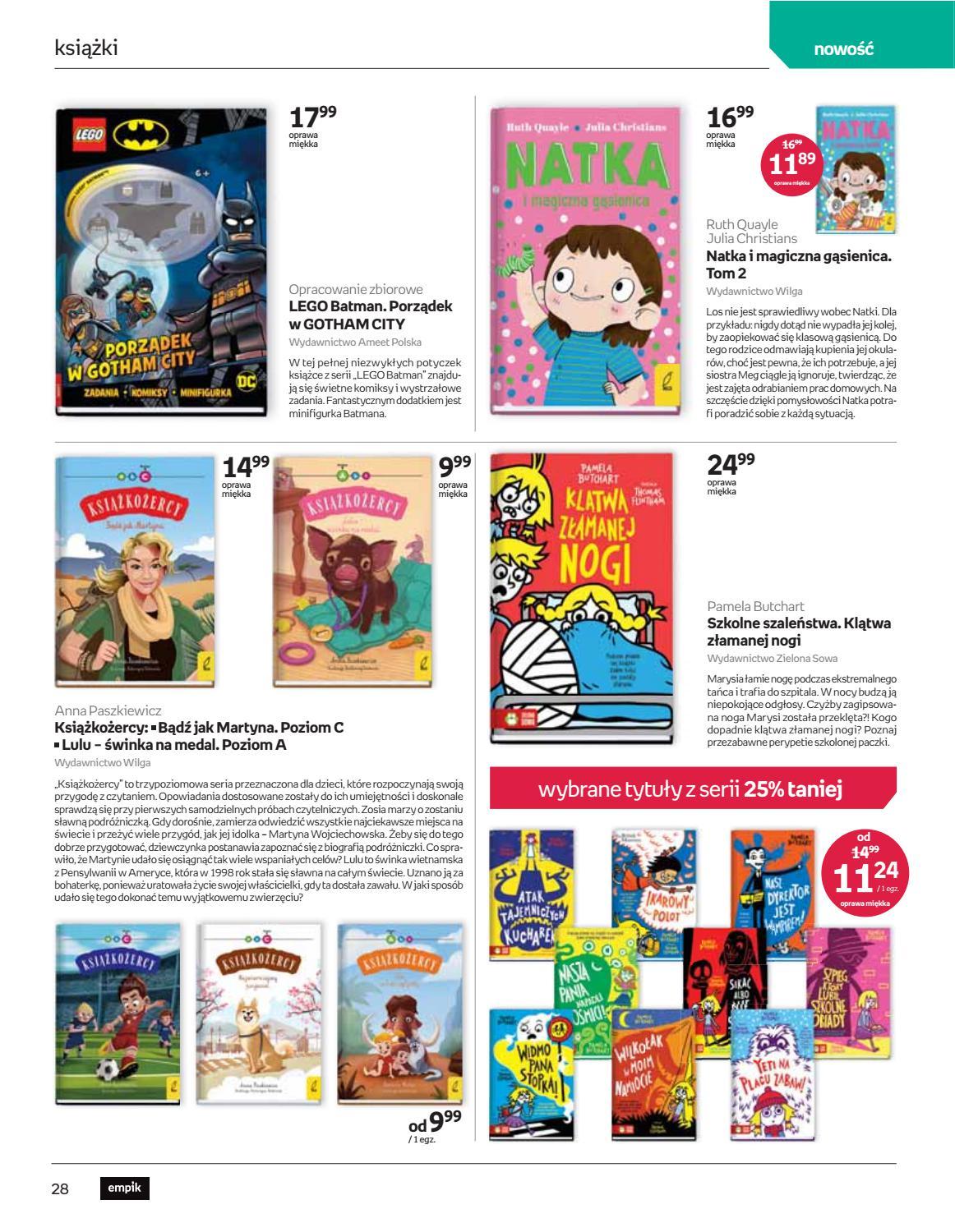Gazetka promocyjna empik str. 28
