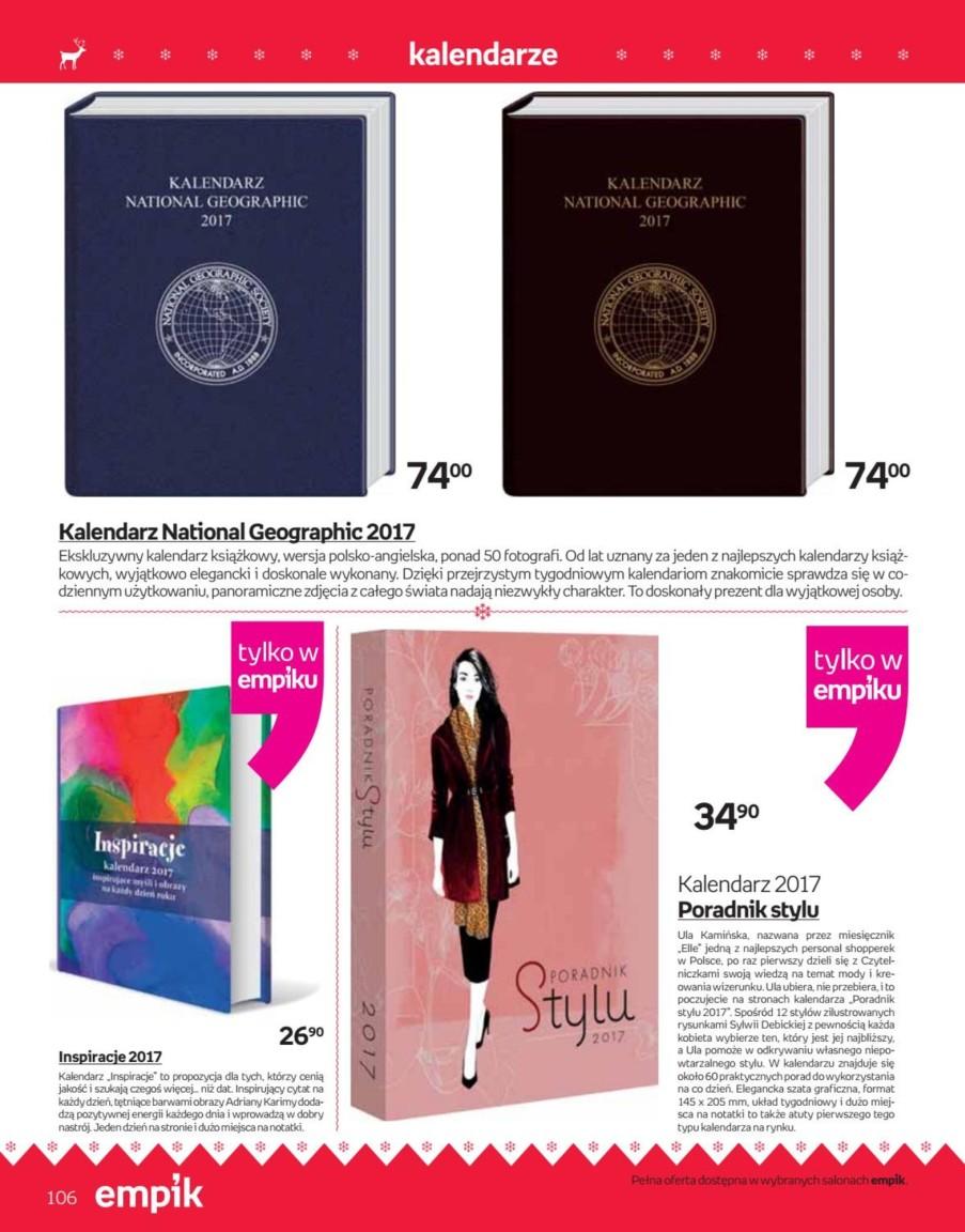Gazetka promocyjna empik str. 106