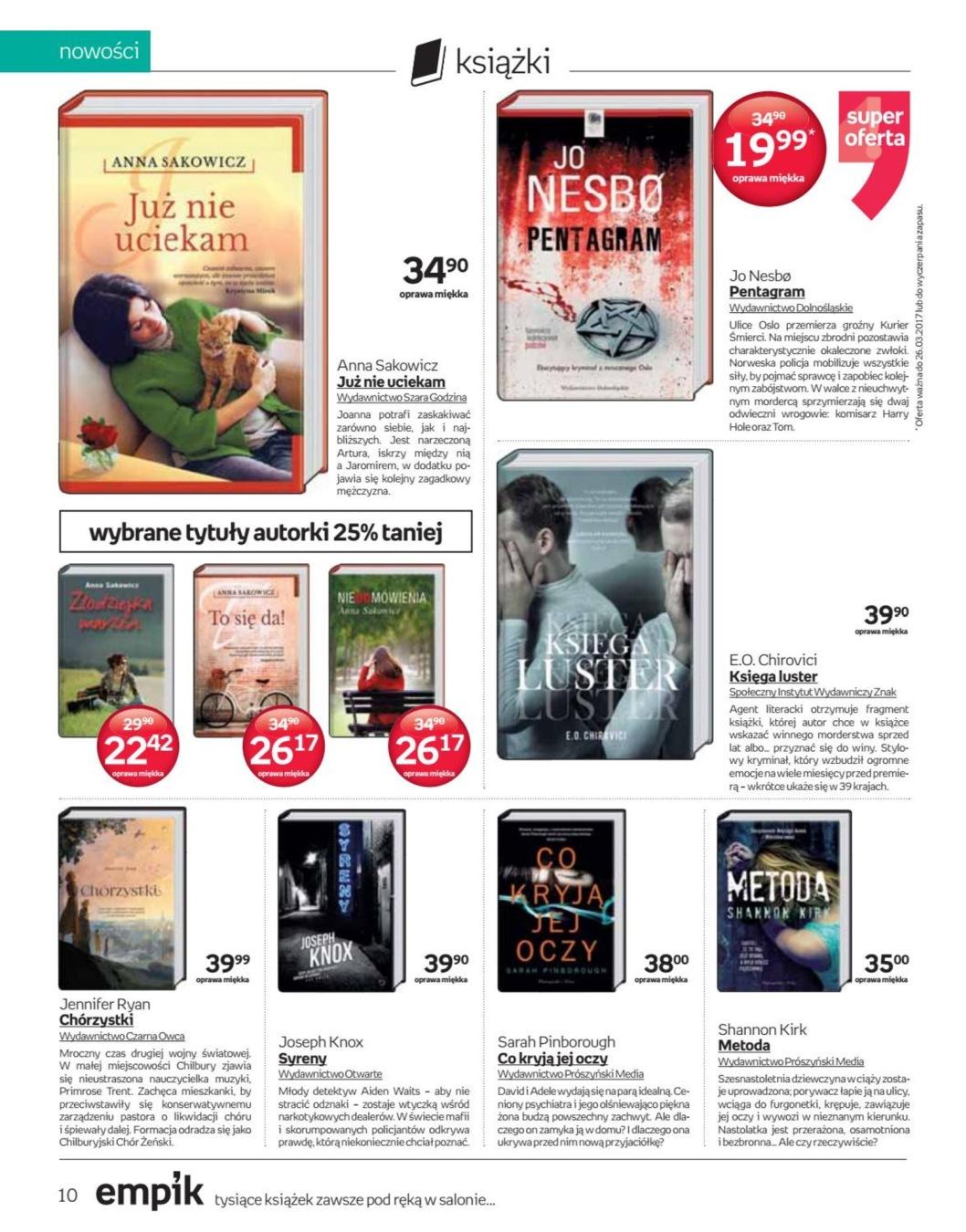 Gazetka promocyjna empik str. 10