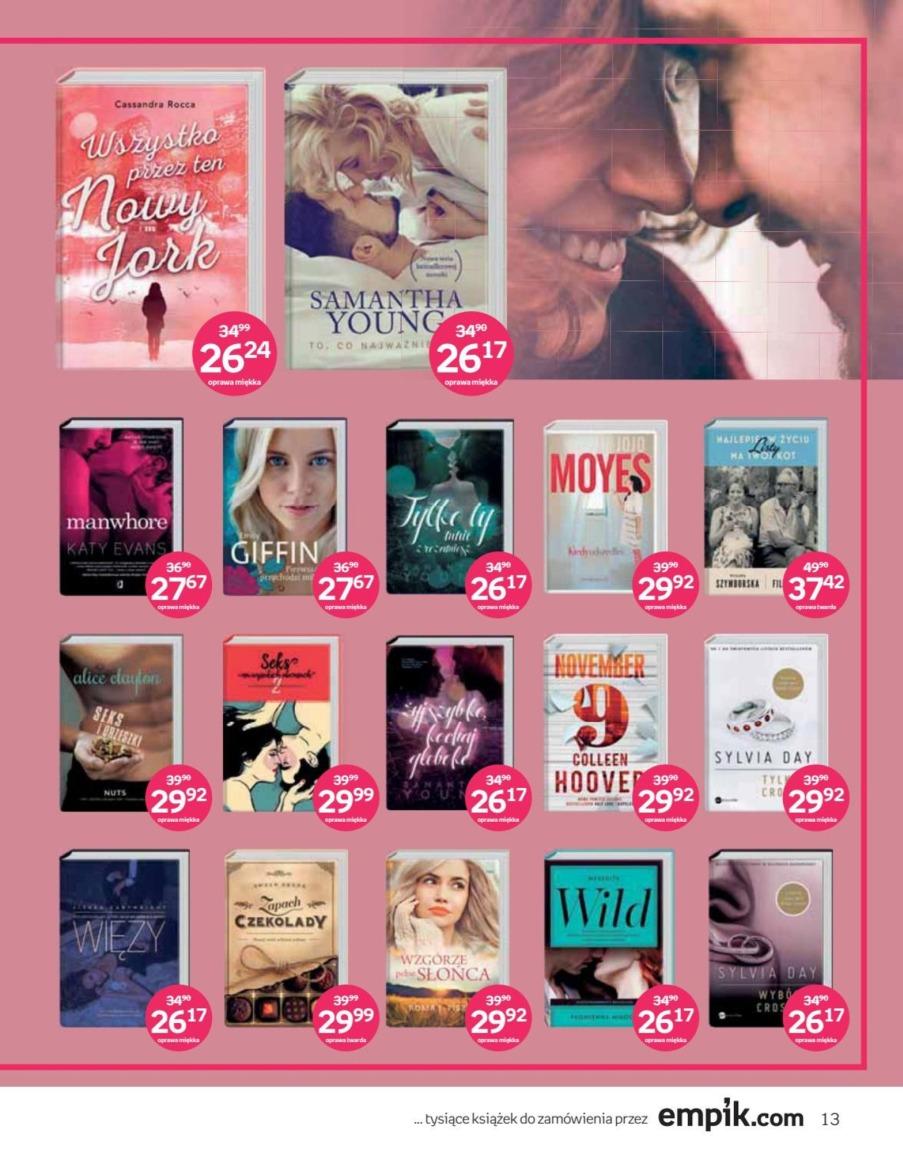 Gazetka promocyjna empik str. 13