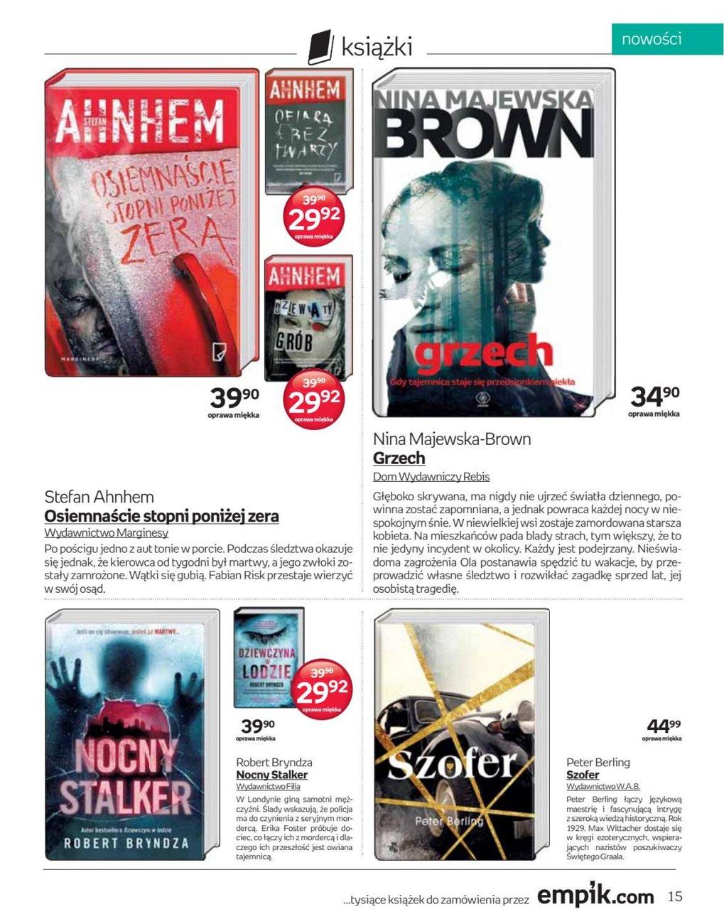 Gazetka promocyjna empik str. 15