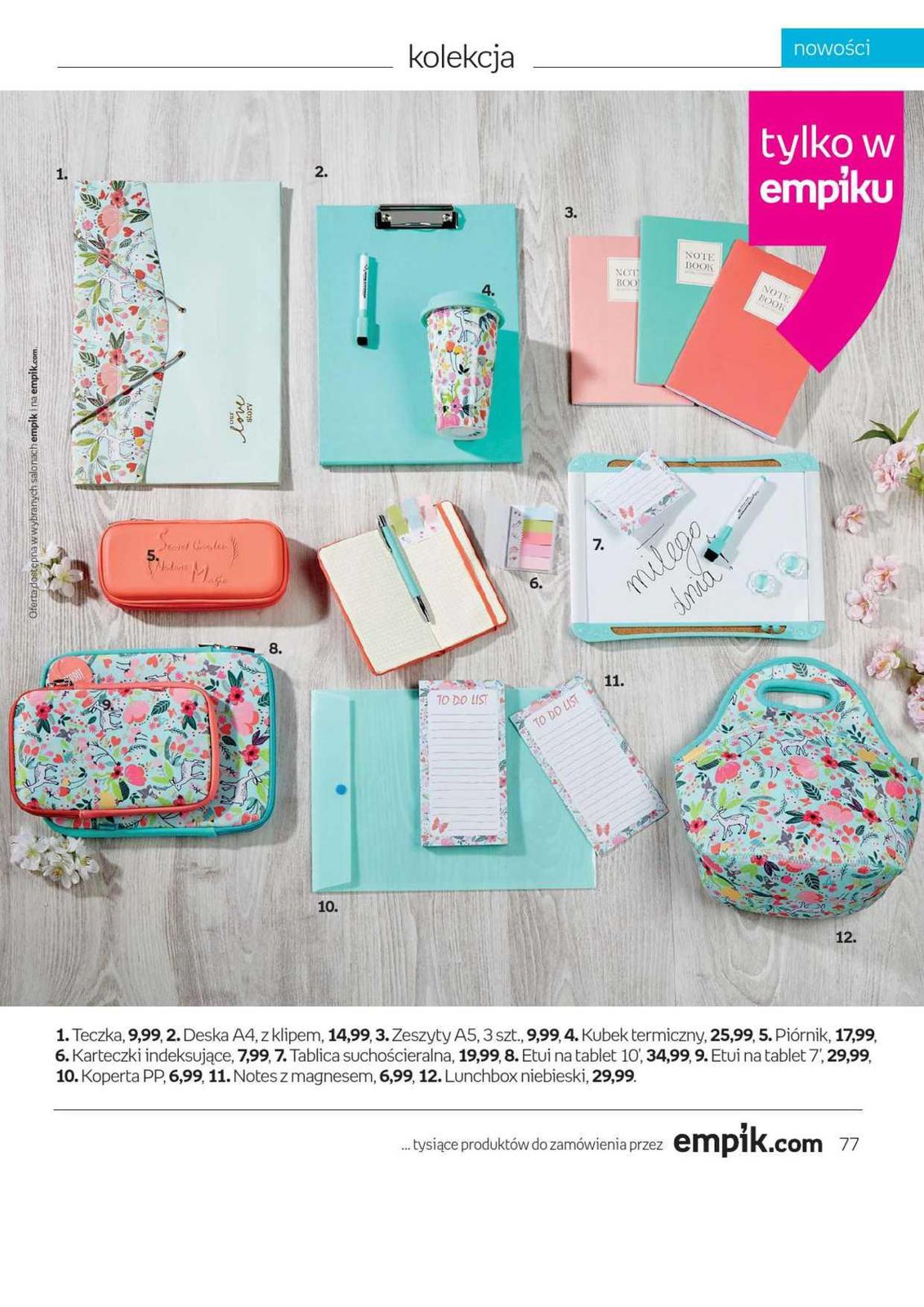 Gazetka promocyjna empik str. 77