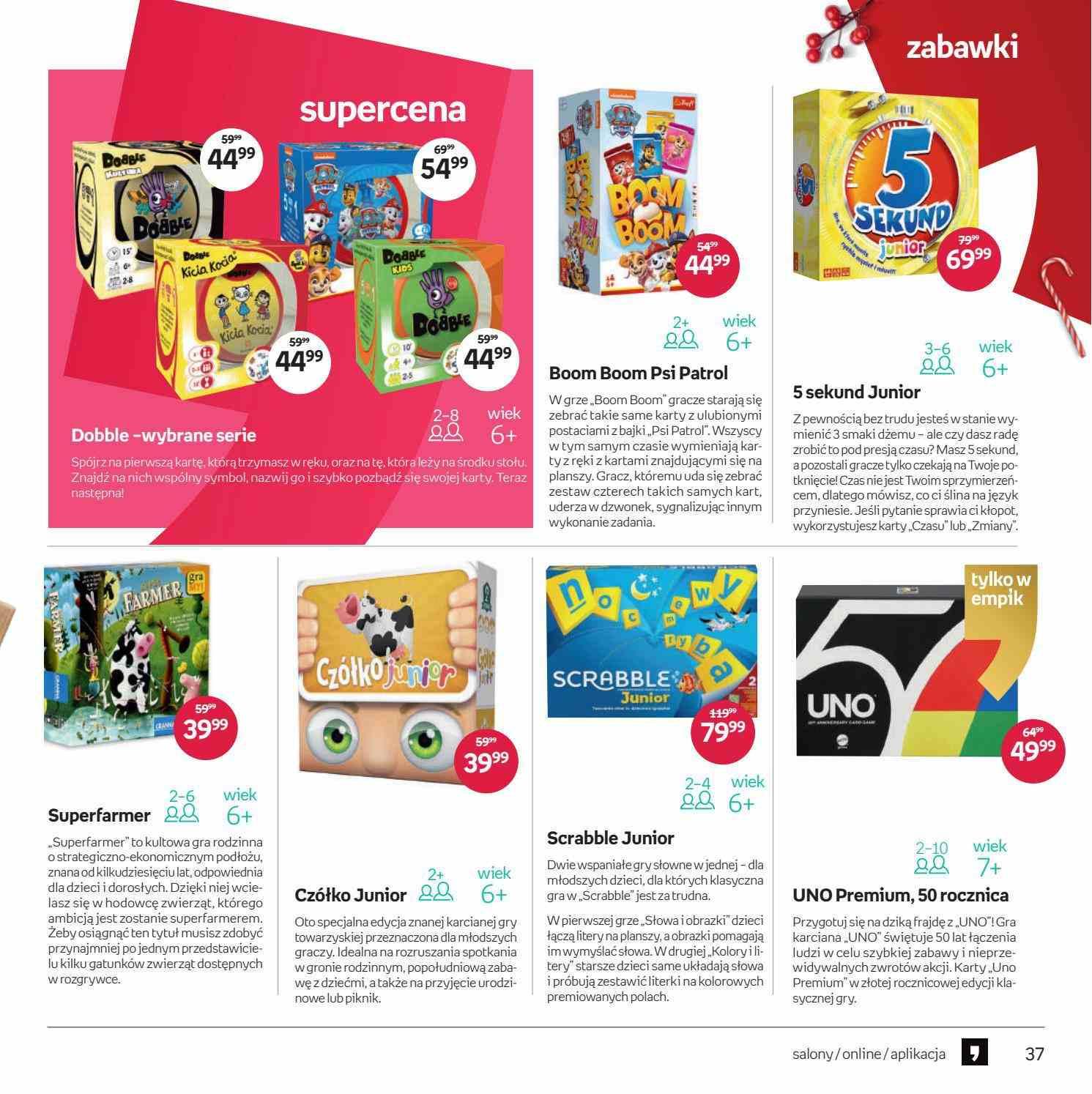 Gazetka promocyjna empik str. 37