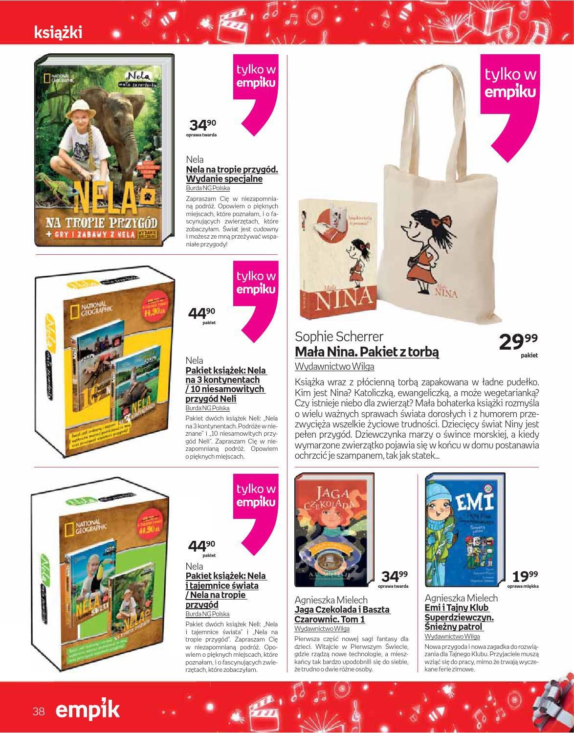 Gazetka promocyjna empik str. 38