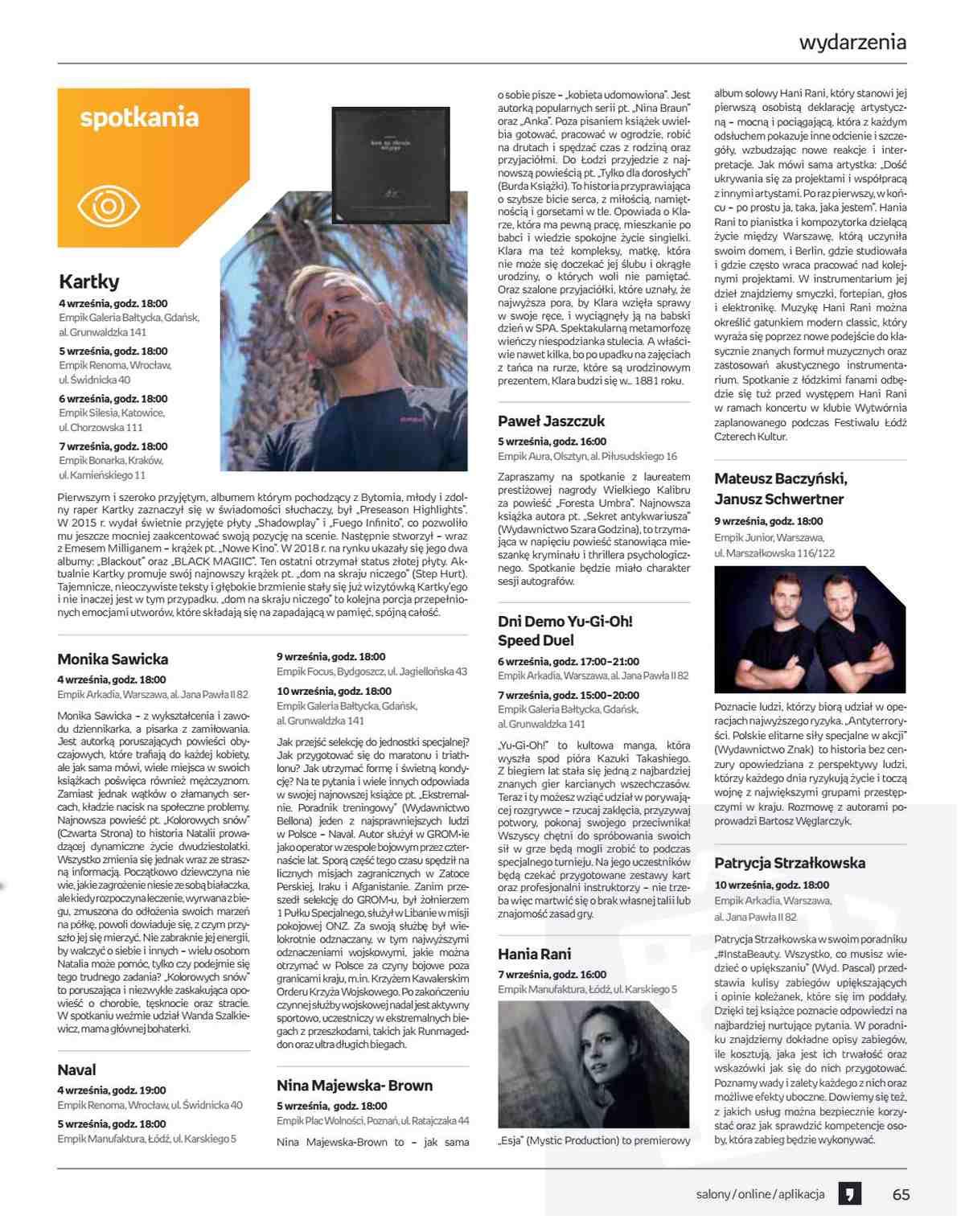 Gazetka promocyjna empik str. 65