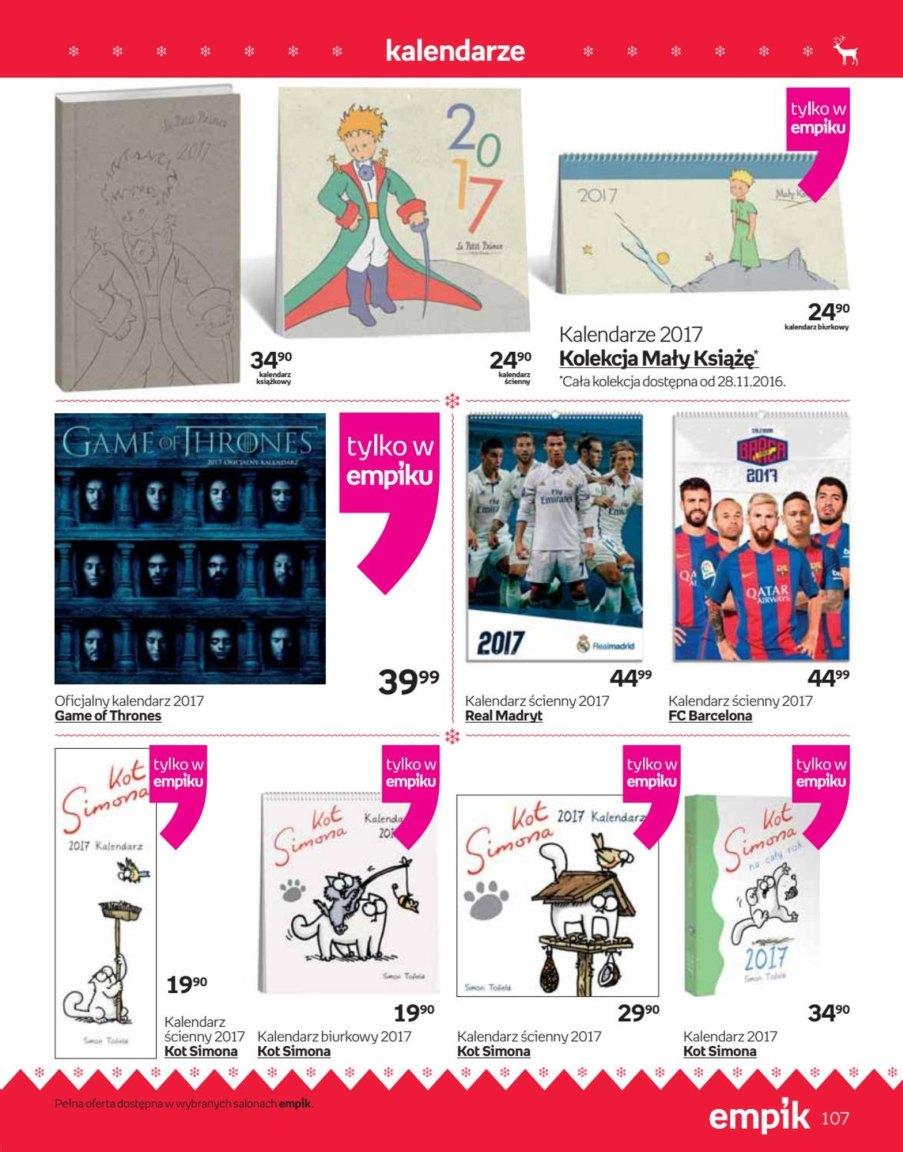 Gazetka promocyjna empik str. 107