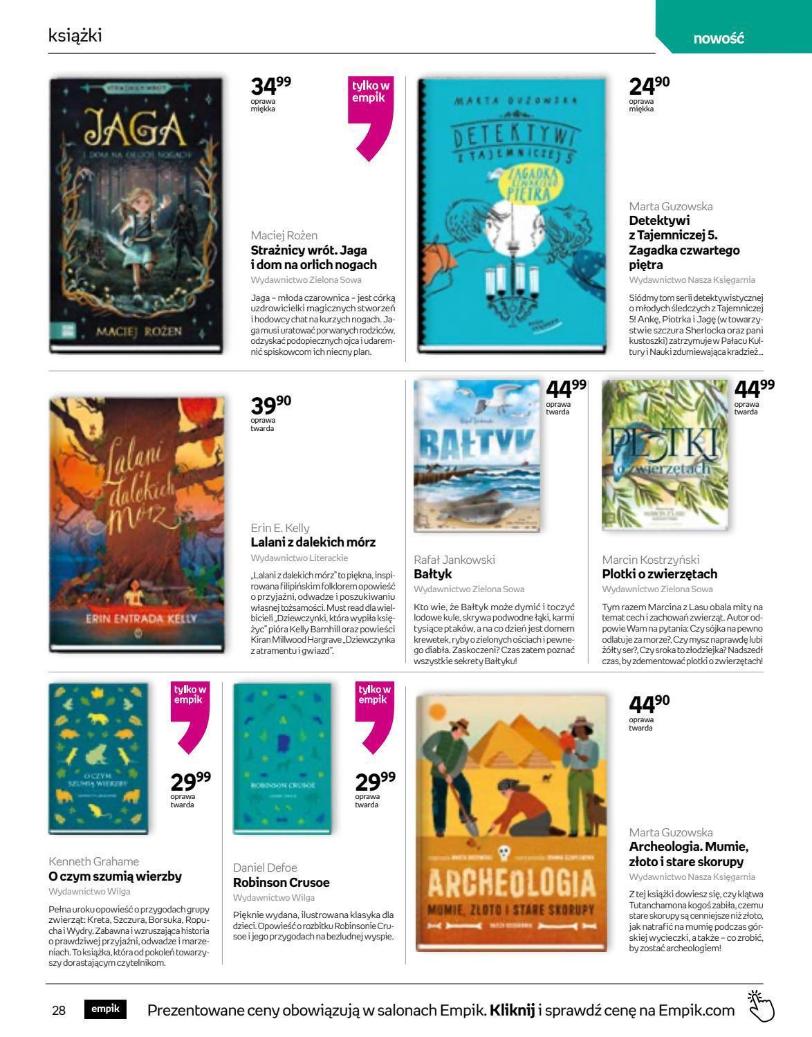 Gazetka promocyjna empik str. 28